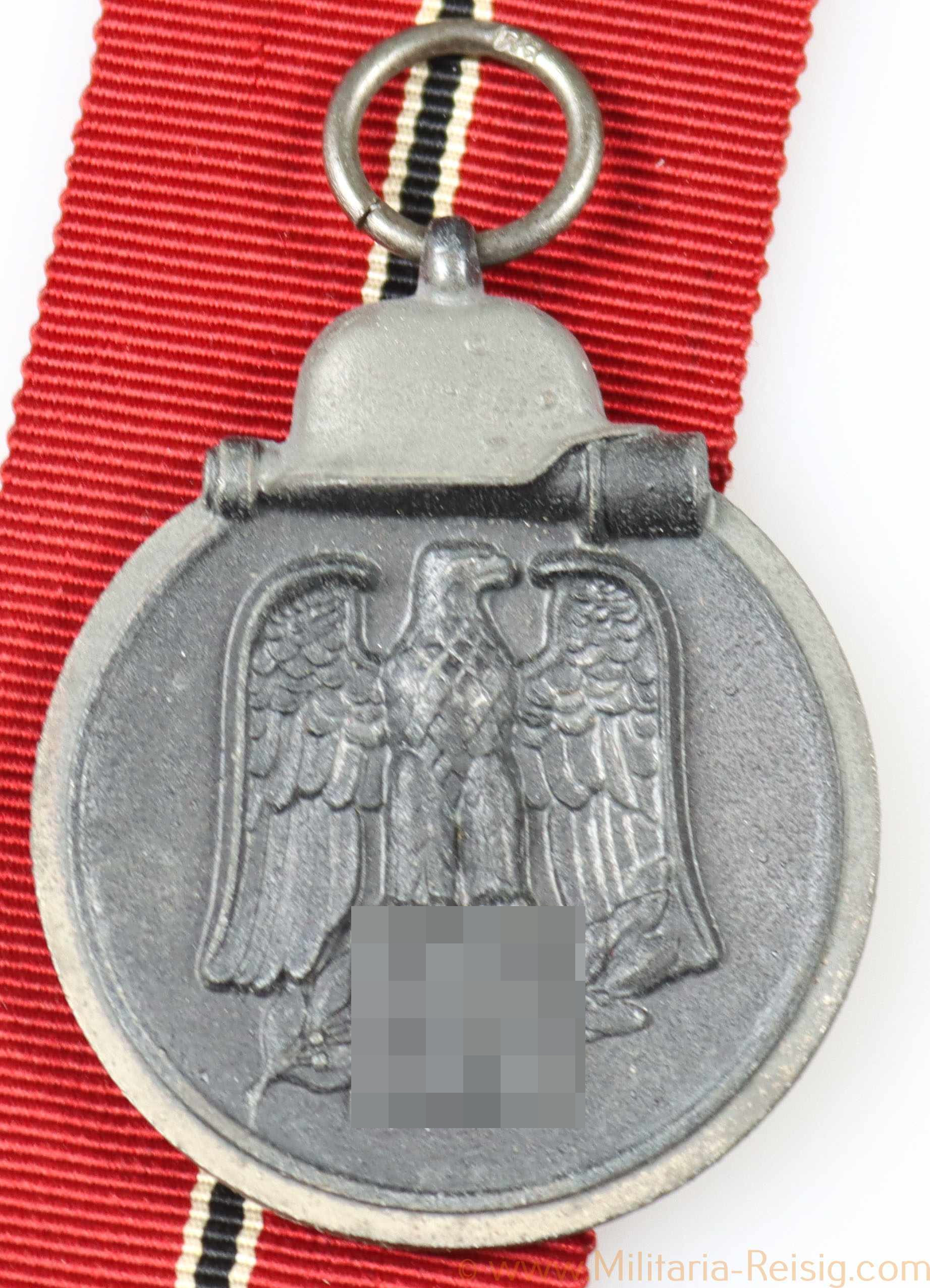 Ostmedaille Winterschlacht im Osten 1941/42 mit Verleihungstüte, Hersteller 76