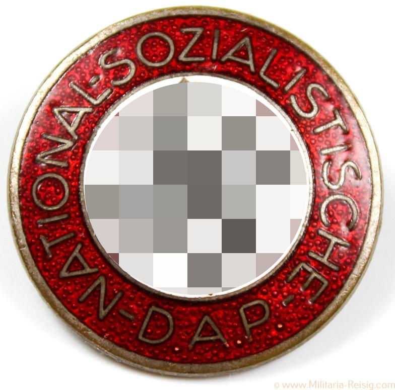 NSDAP Parteiabzeichen, Herst. RZM M1/23 (Wilhelm Borgas, Eutingen)