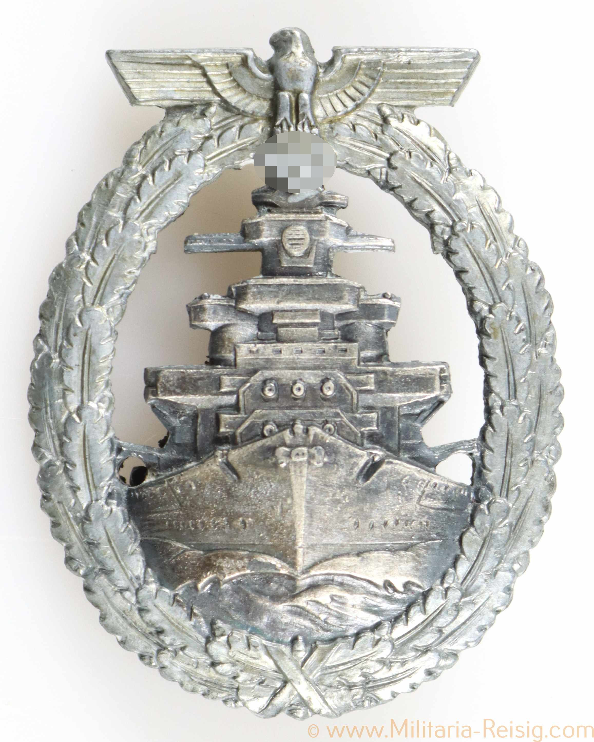 Flottenkriegsabzeichen 1941, Hersteller Schwerin, Berlin