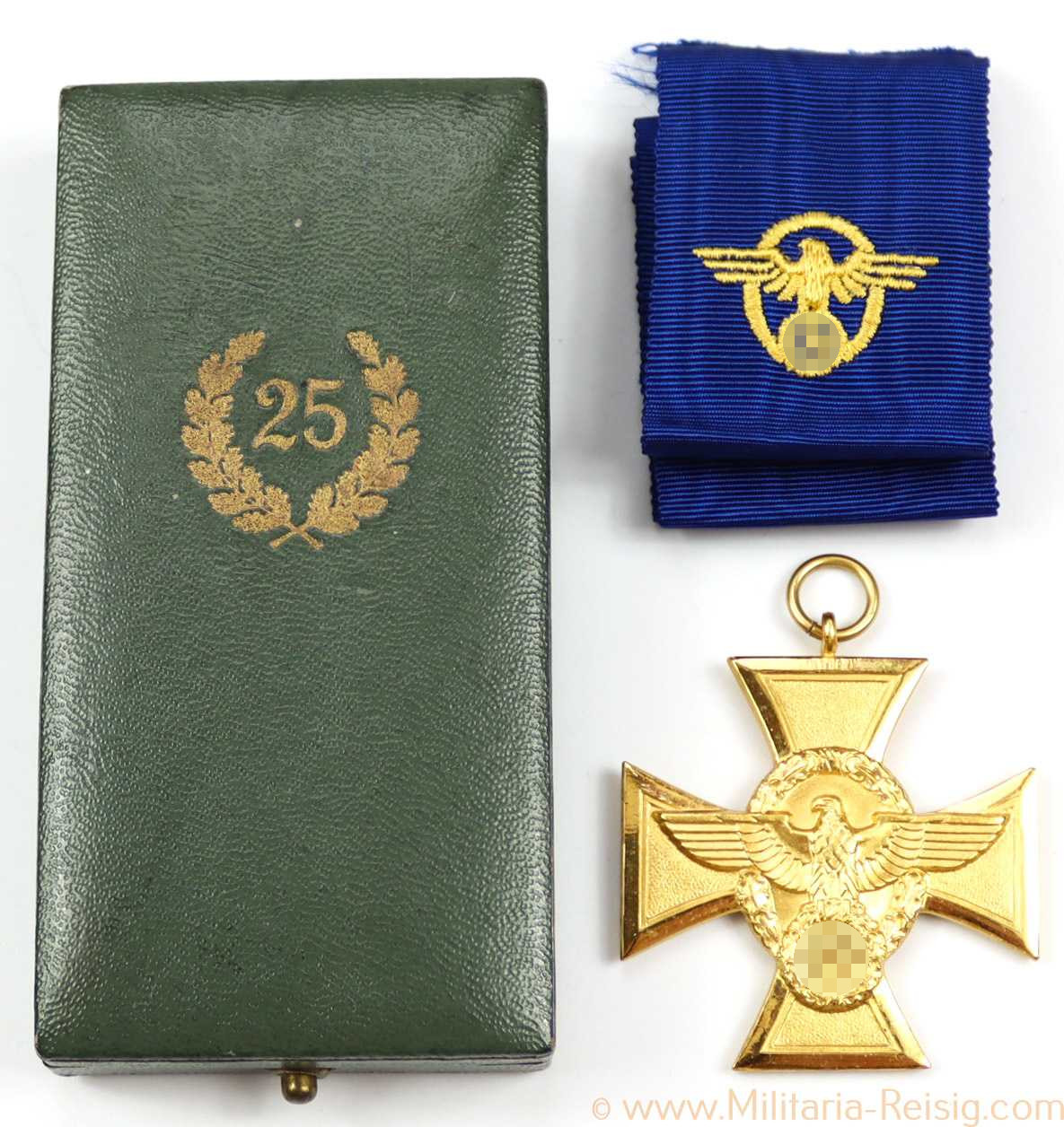 Polizei Dienstauszeichnung Gold für 25 Jahre