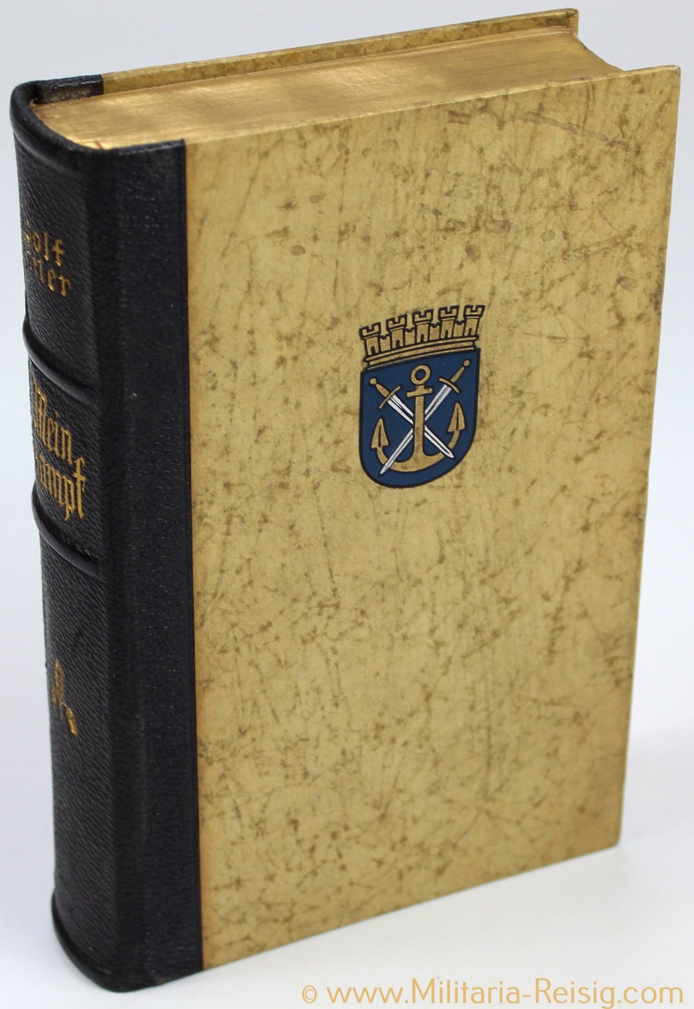 Mein Kampf Hochzeitsausgabe 1937 mit Stadtwappen Solingen