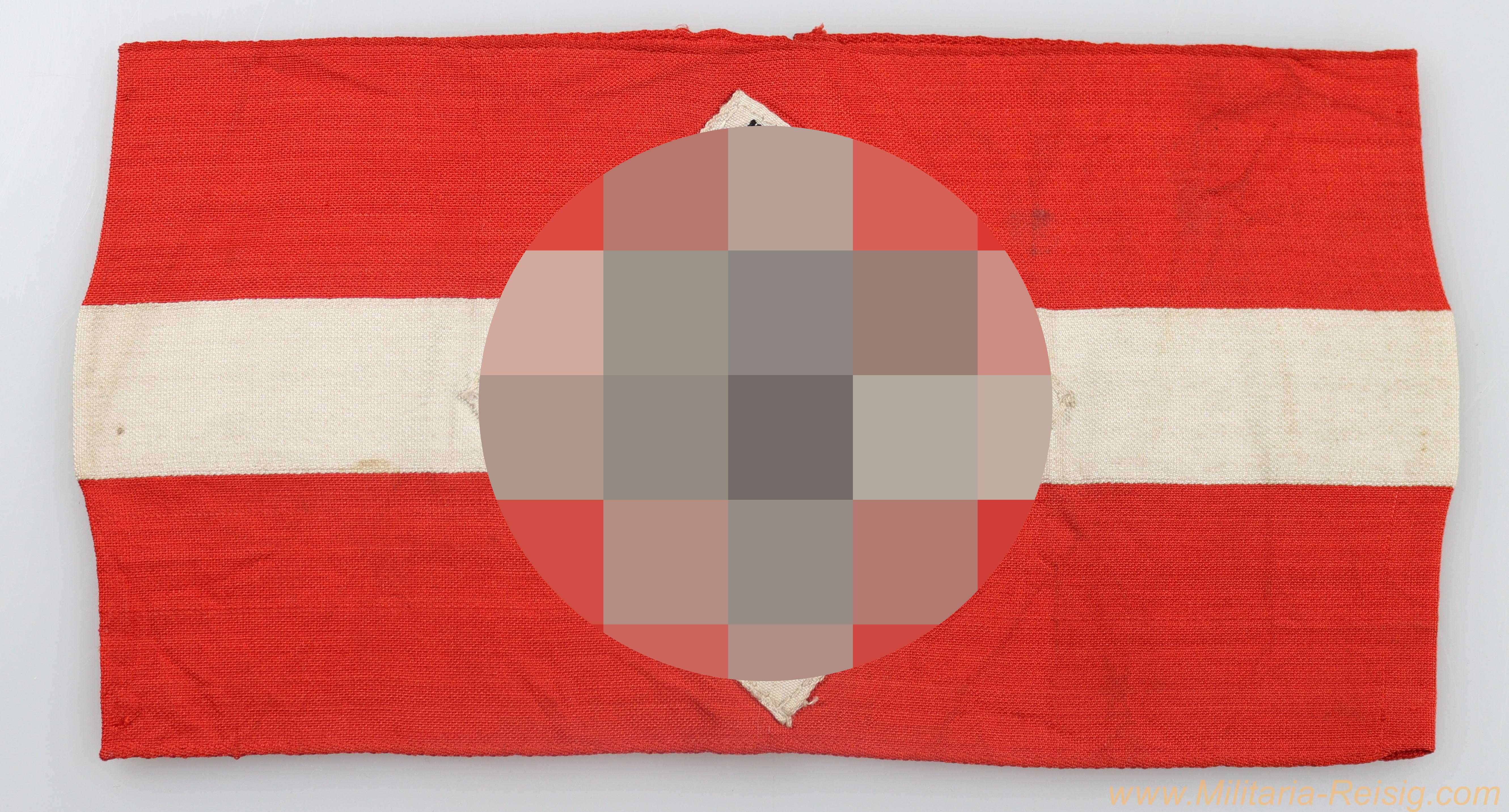 HJ Armbinde mit RZM-Etikett