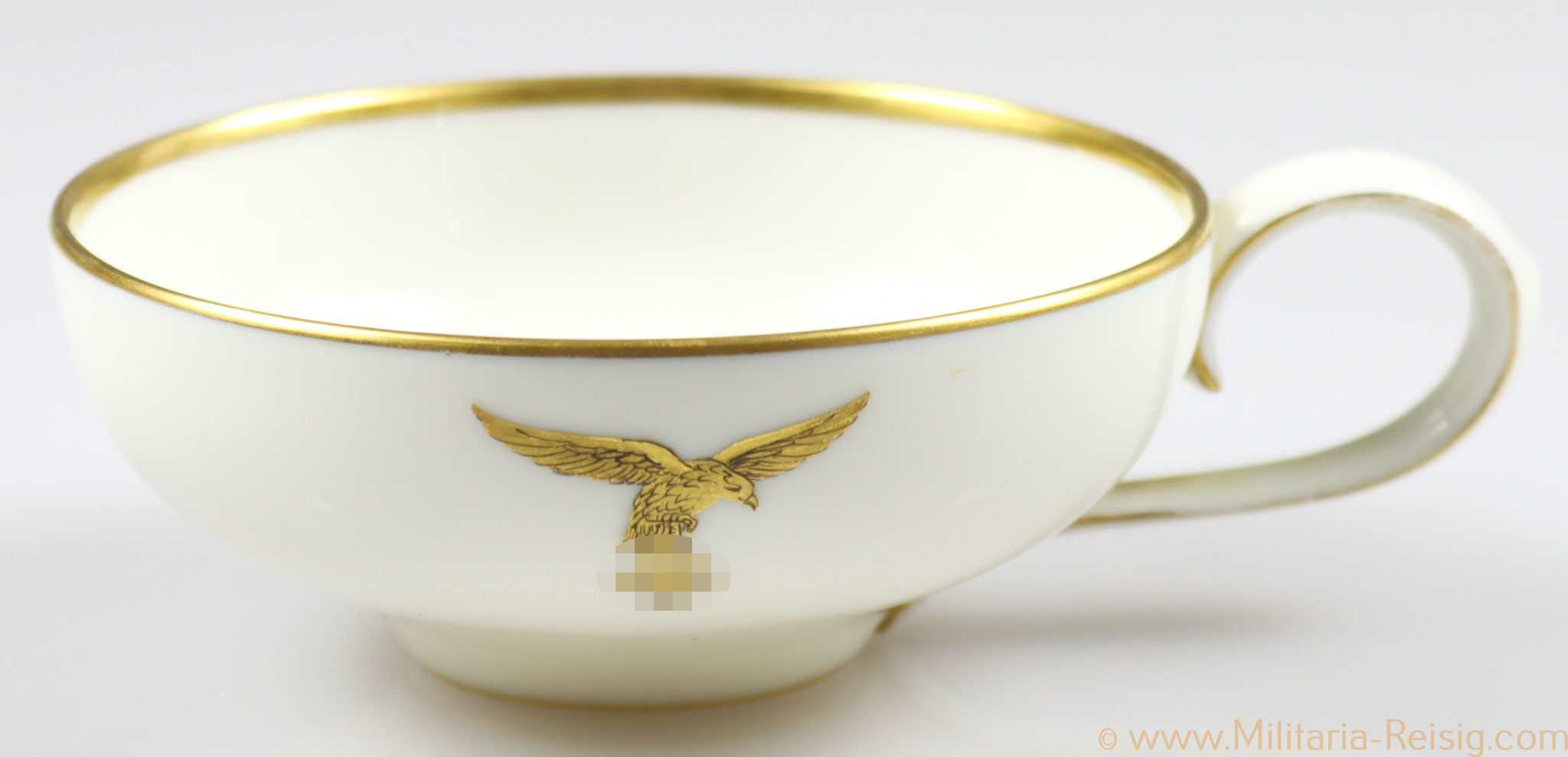 Teetasse für einen General der Luftwaffe, Hersteller Wahliss, Wien