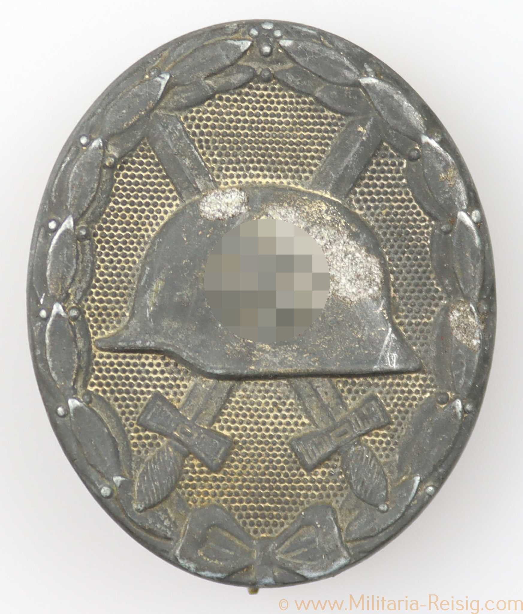 Verwundetenabzeichen in Silber, Hersteller 4