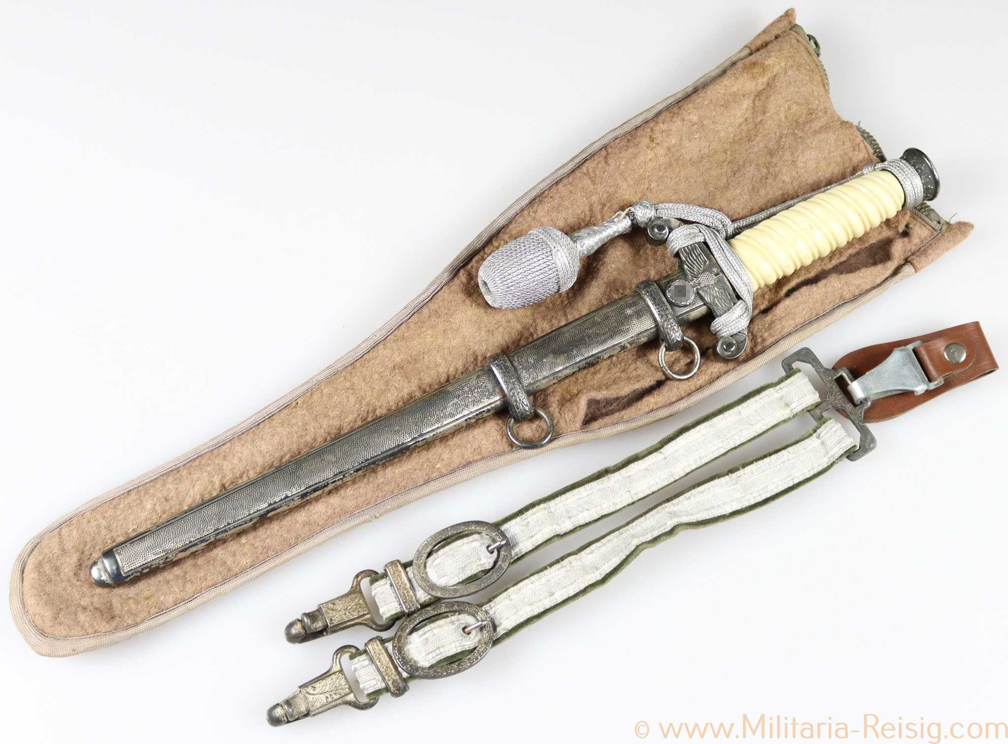 Heeres Offiziersdolch, Hersteller F. W. Höller, Solingen