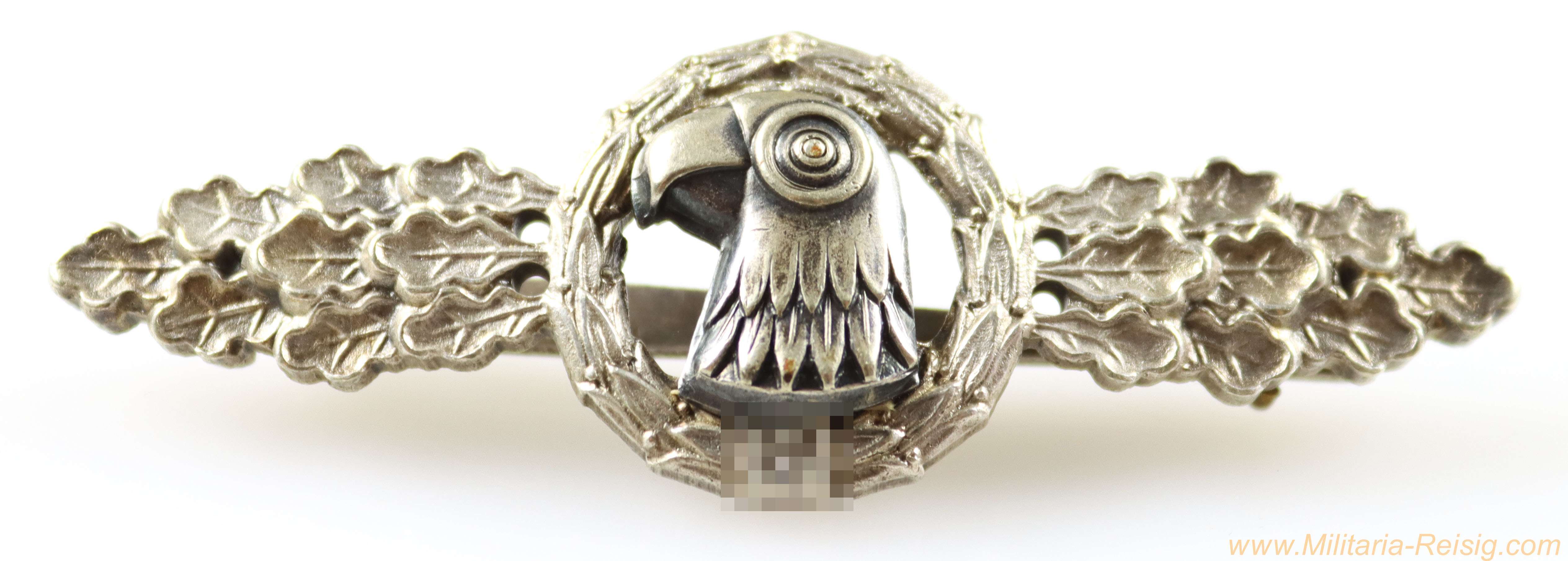 Frontflugspange für Aufklärer in Silber