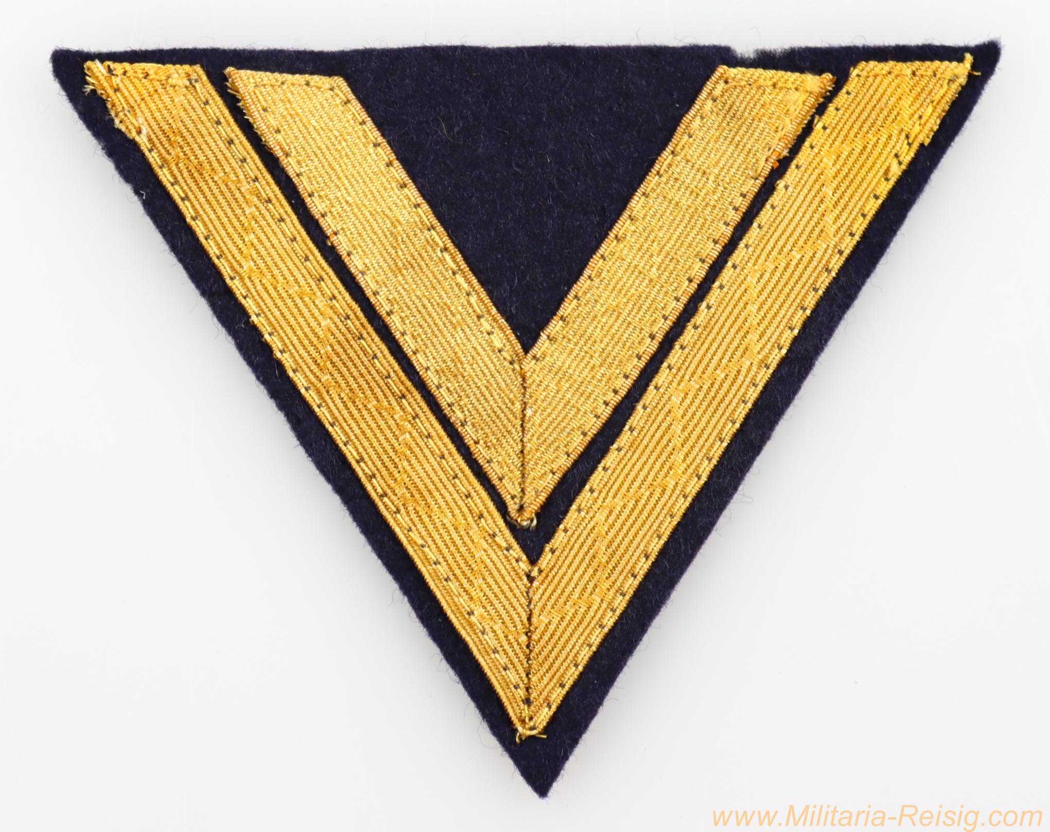 Kriegsmarine Ärmelabzeichen für einen Obergefreiten