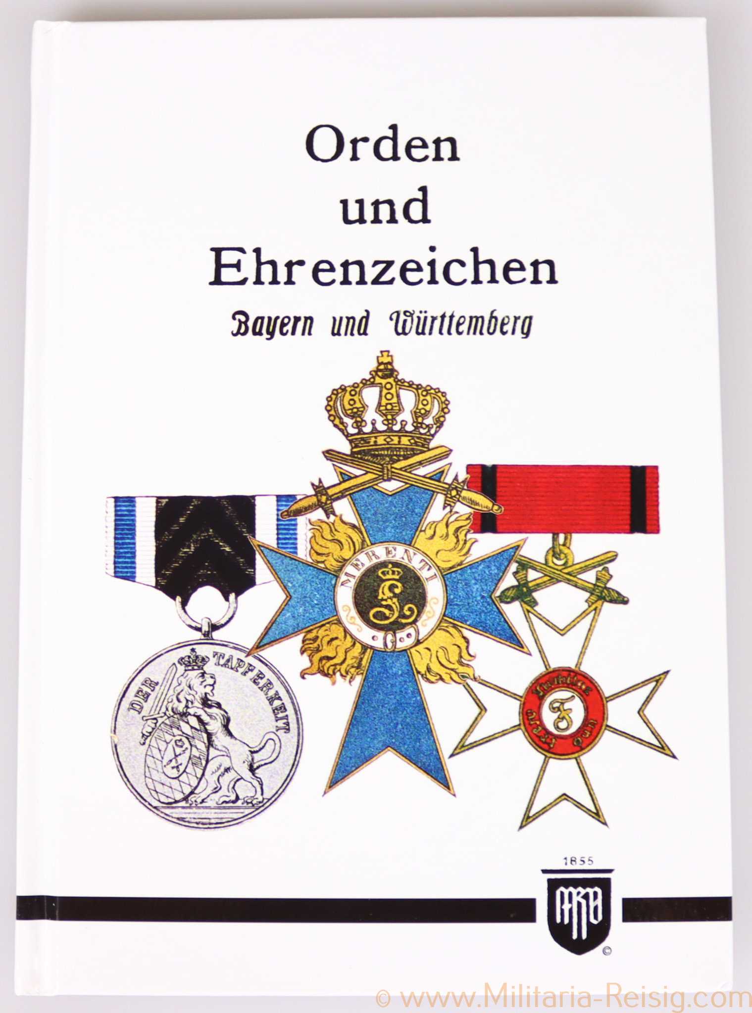Fachbuch "Orden und Ehrenzeichen - Bayern und Württemberg"