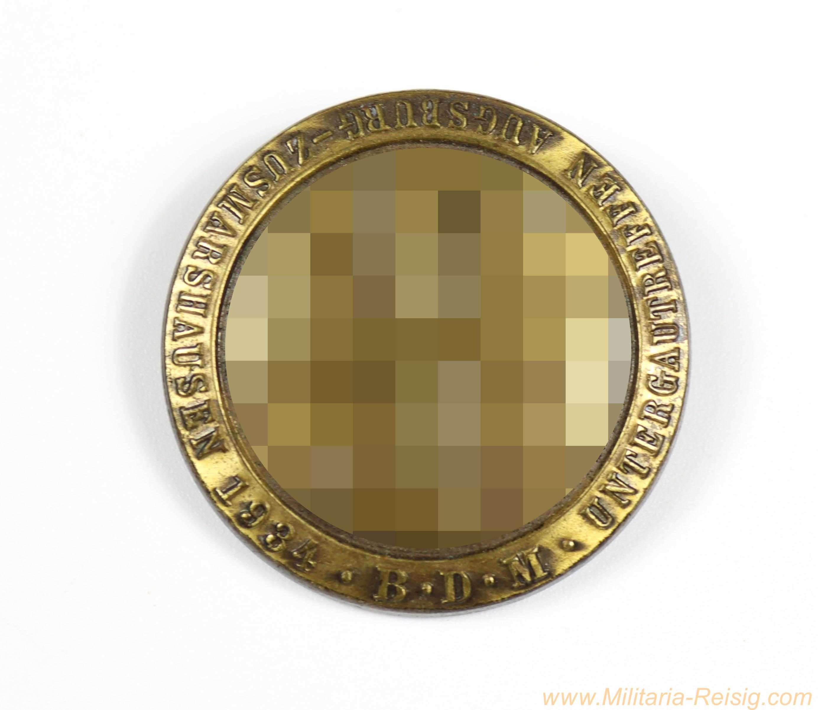 B.D.M. Veranstaltungsabzeichen Untergautreffen Augsburg-Zusmarshausen 1934