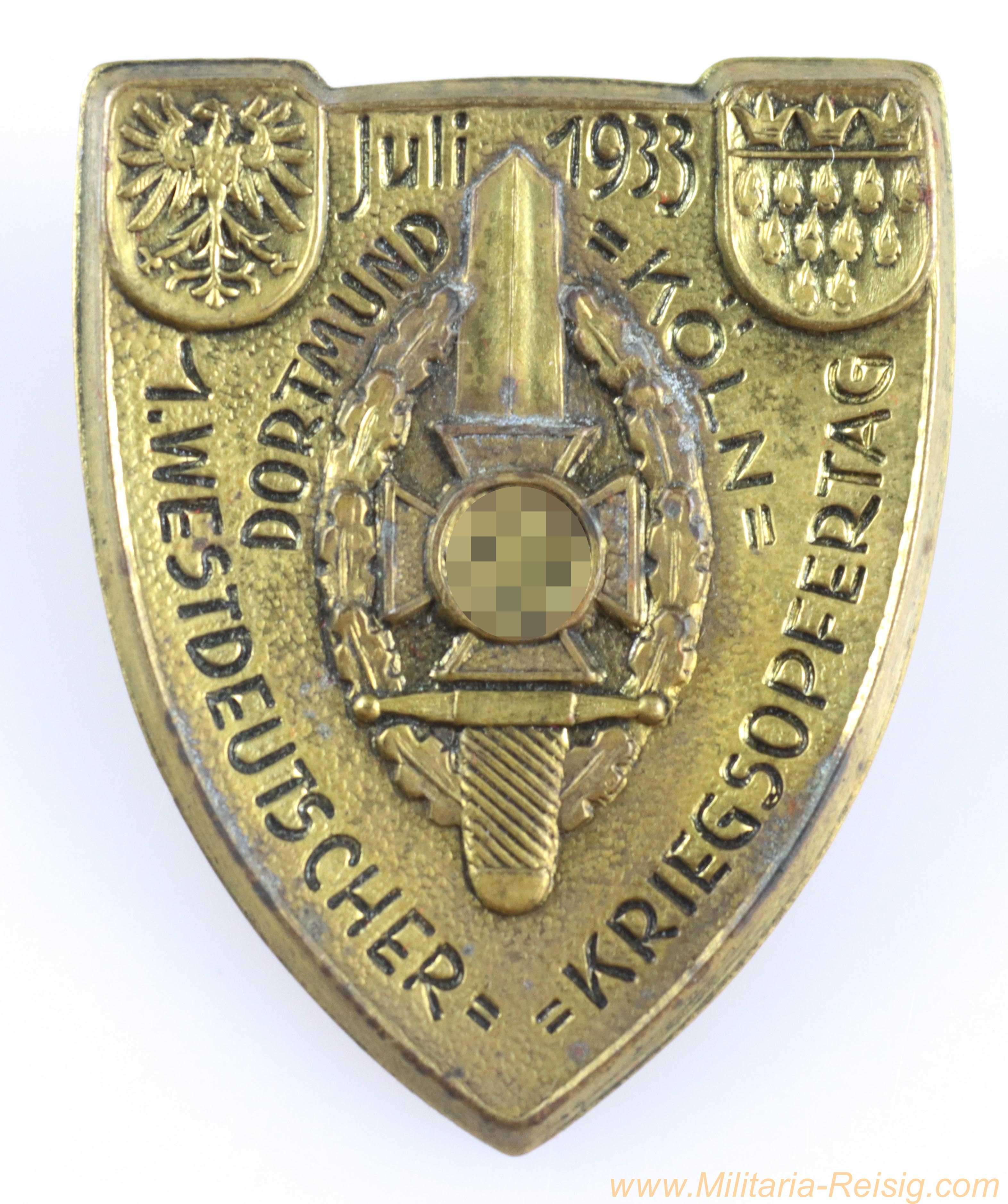 NSKOV 1. Westdeutscher Kriegsopfertag Juli 1933