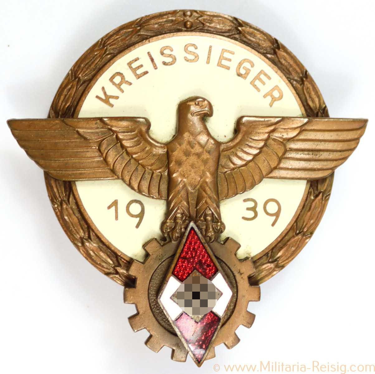 Kreissieger im Reichsberufswettkampf 1939, Hersteller Ferd. Wagner Pforzheim