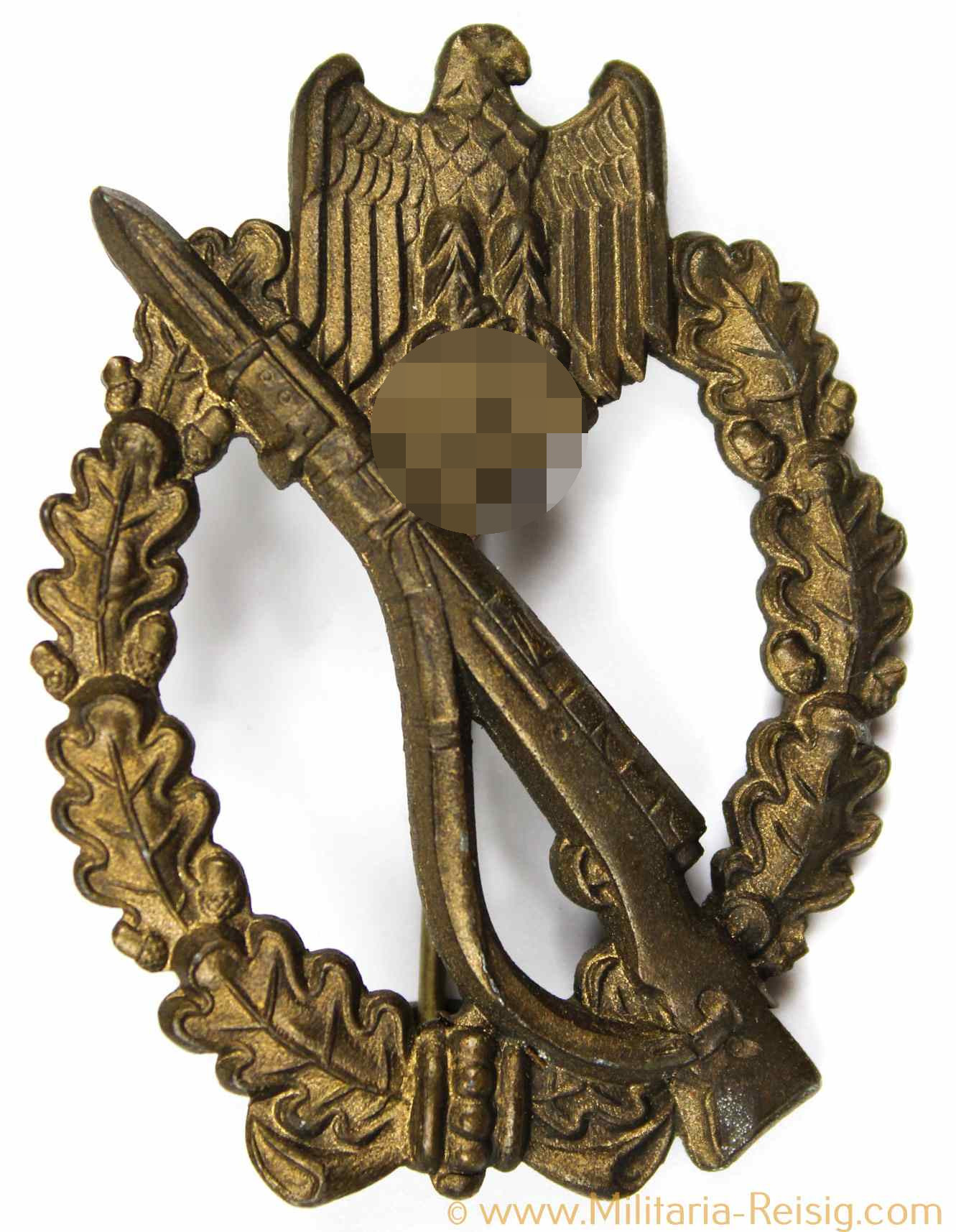 Infanterie Sturmabzeichen in Bronze, Hersteller FLL