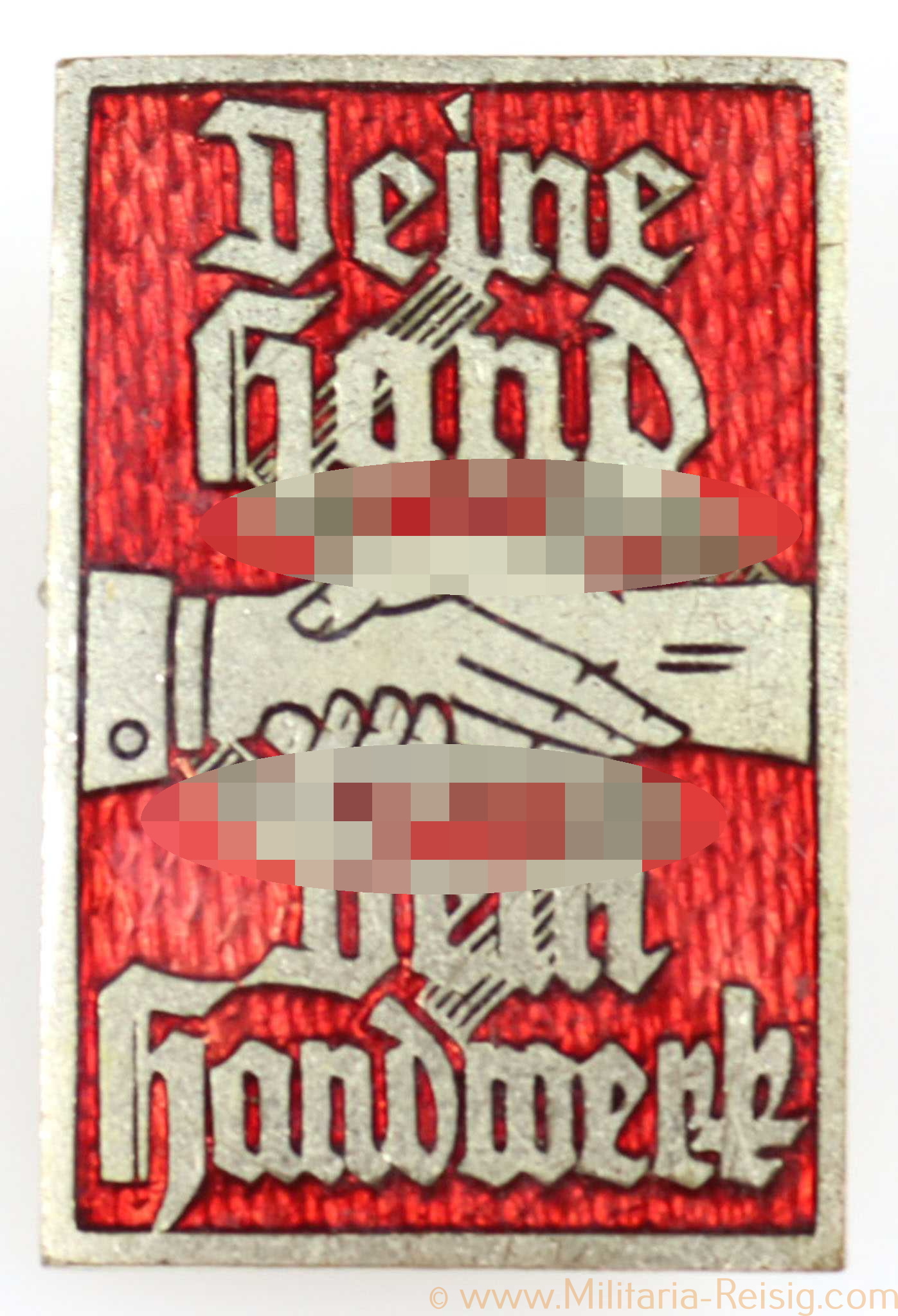 Abzeichen "Deine Hand dem Handwerk"