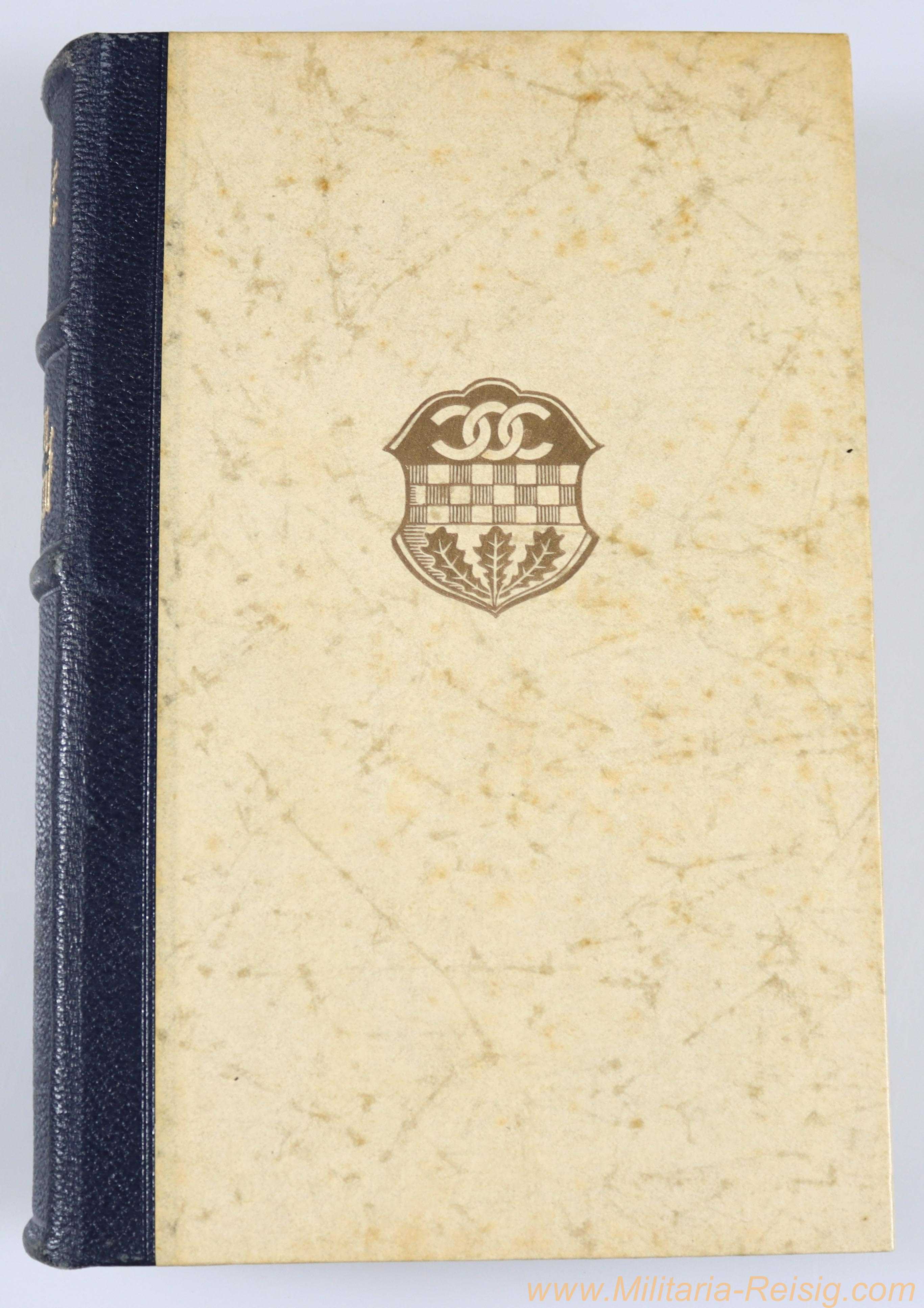 Mein Kampf Hochzeitsausgabe mit Stadtwappen 1940