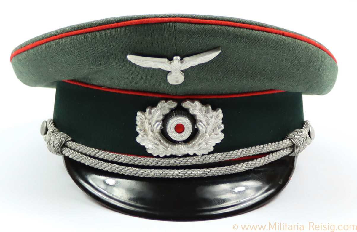Schirmmütze für Offiziere der Artillerie