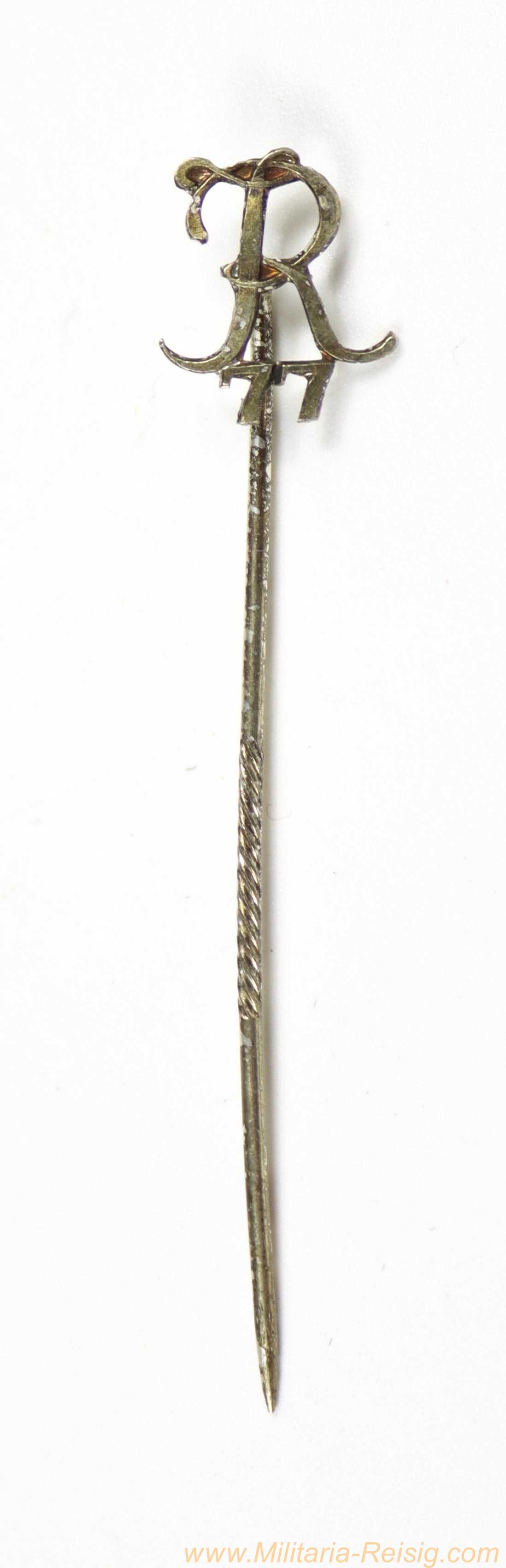 Anstecknadel 77. Infanterie-Regiment