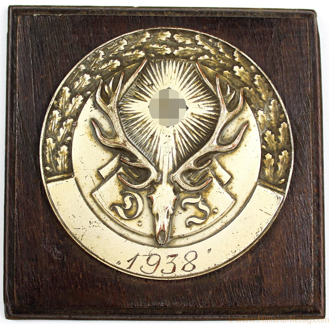 Deutsche Jägerschaft Wandplakette 1938, 3. Reich