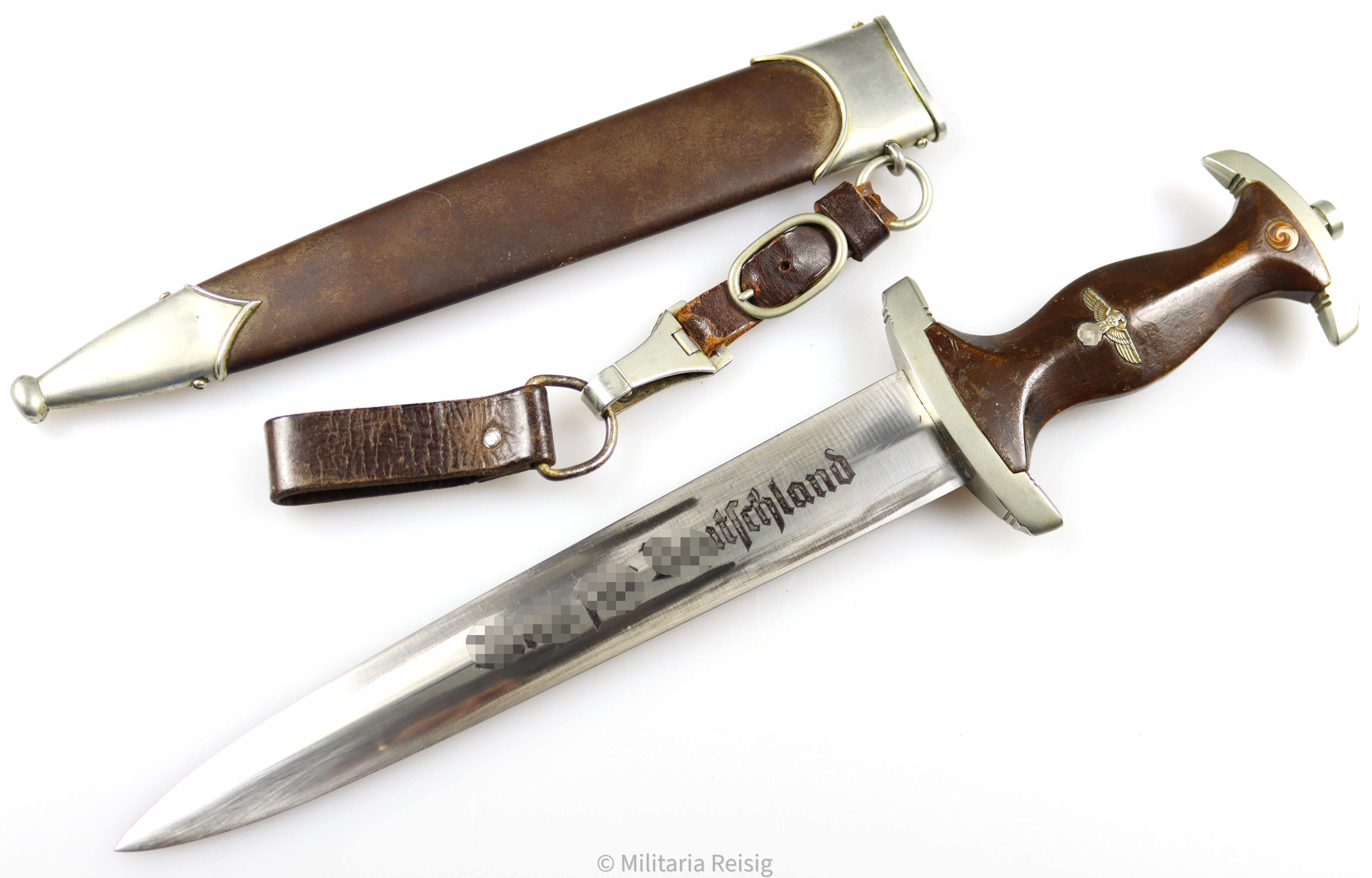 SA Dolch mit Gehänge, Hersteller Aesculap, Tuttlingen