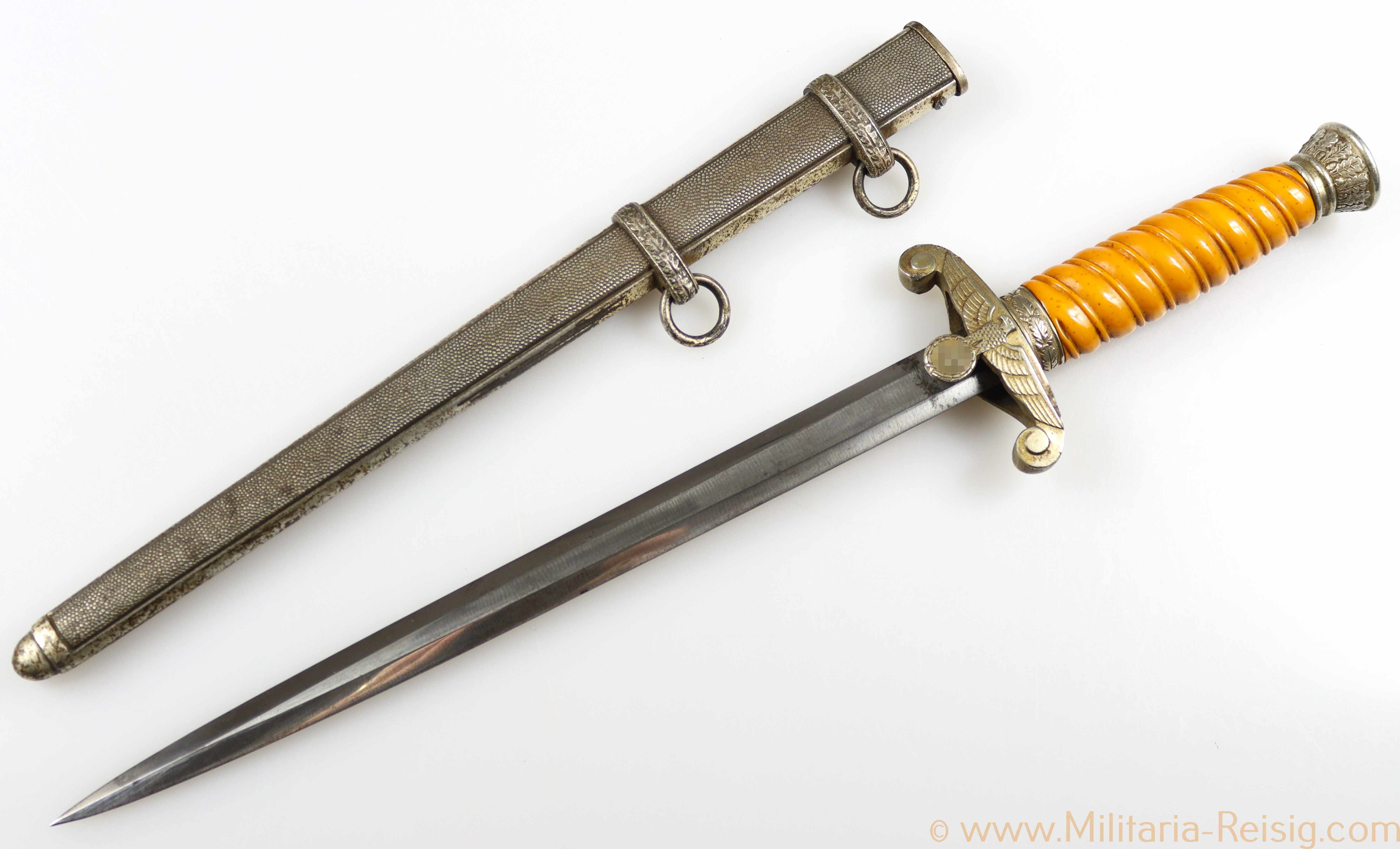 Heeres Offiziersdolch, Hersteller Richard Abraham Herder, Solingen