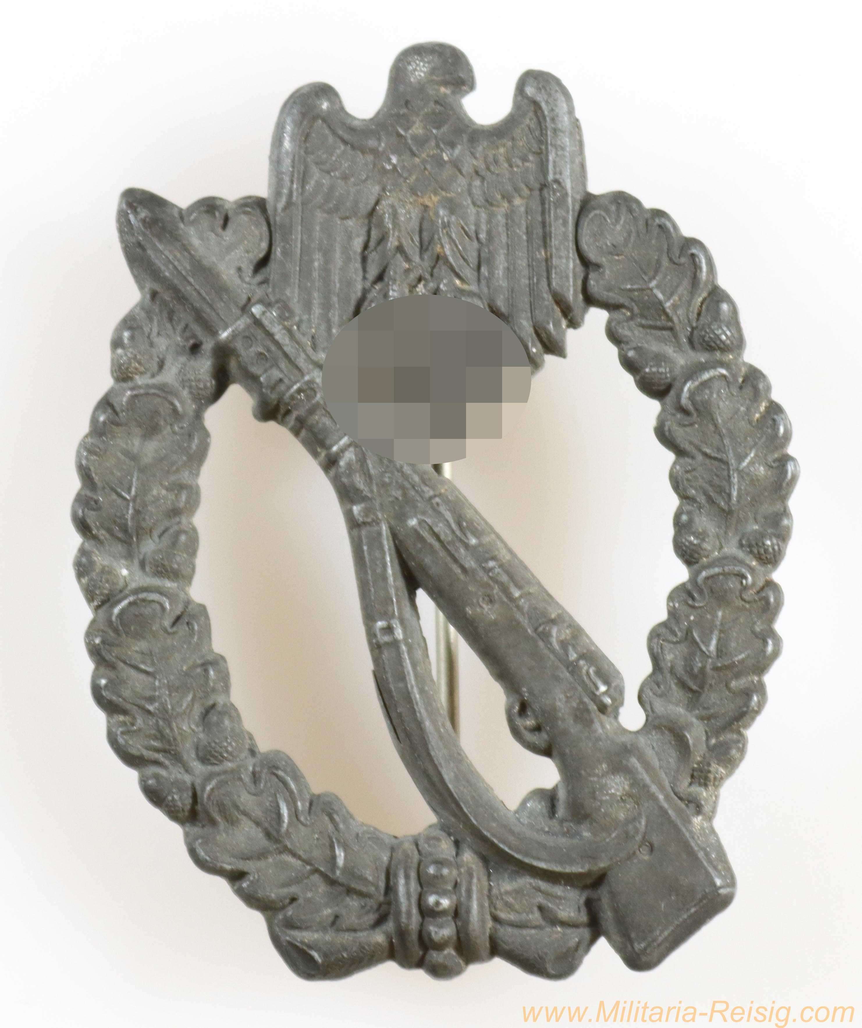 Infanterie Sturmabzeichen in Silber, Hersteller H