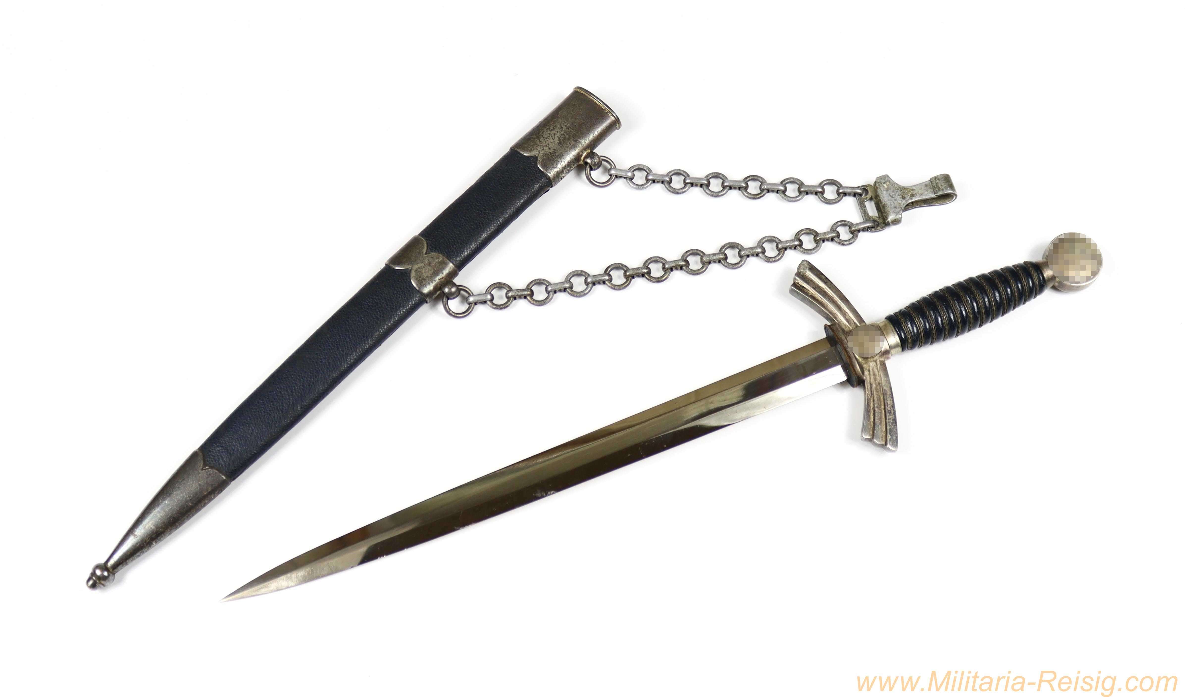 Luftwaffe Fliegerdolch / Borddolch – Hersteller F. W. Höller, Solingen