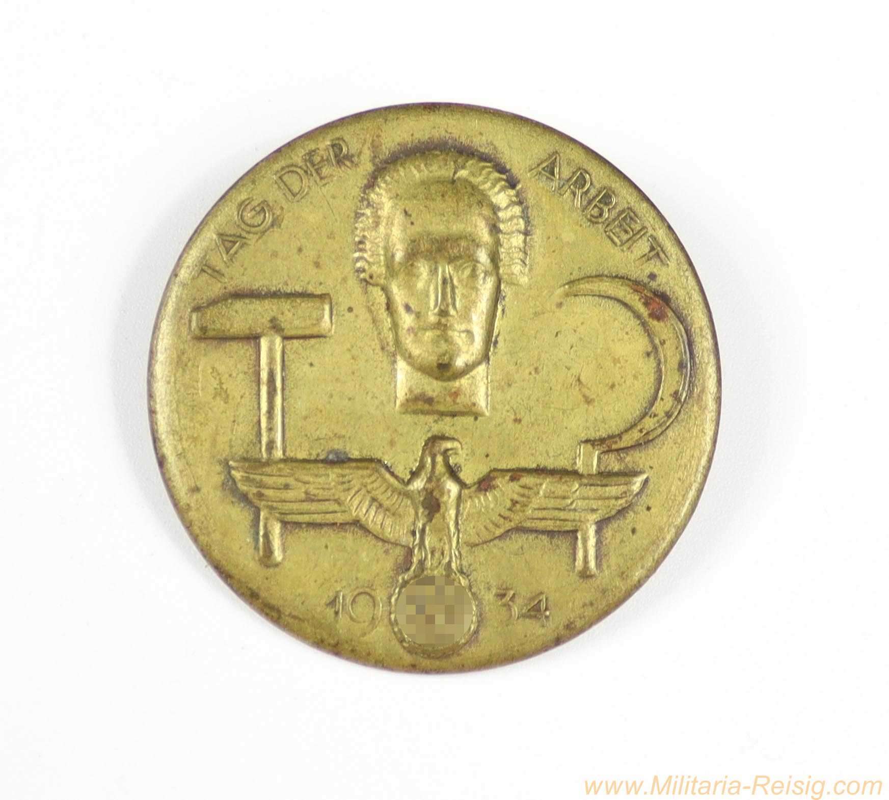 Abzeichen Tag der Arbeit 1934 