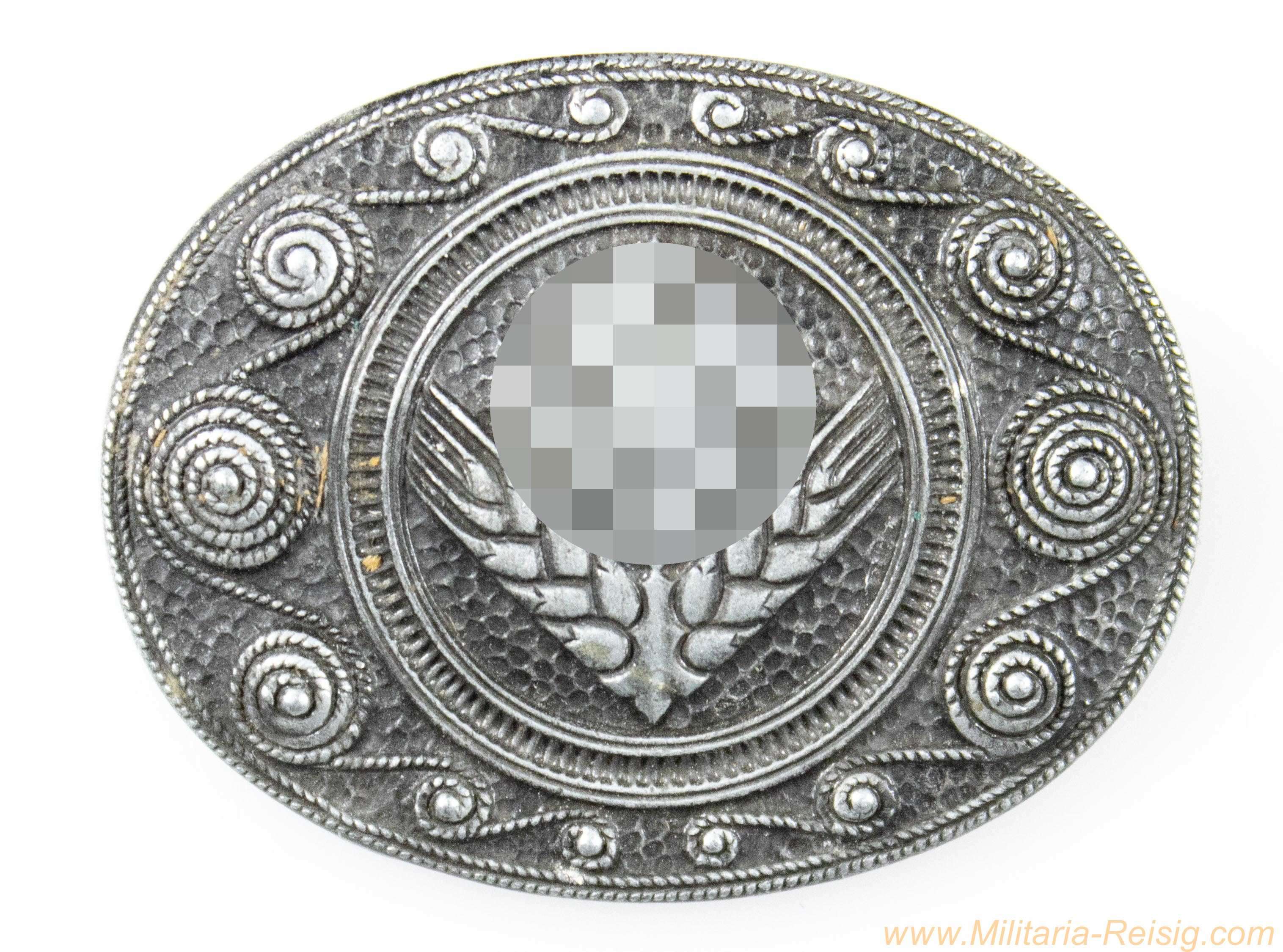 Reichsarbeitsdienst der weiblichen Jugend - Erinnerungsbrosche in Silber