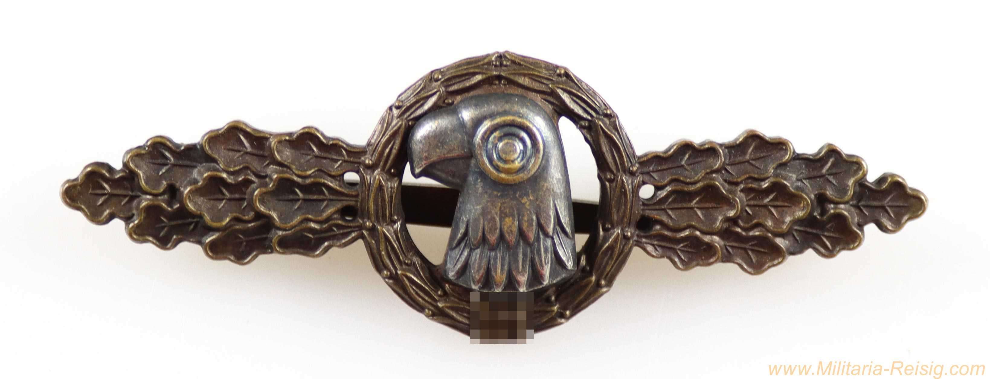 Frontflugspange für Aufklärer in Bronze