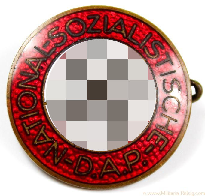 NSDAP Parteiabzeichen, Herst. RZM M1/147 (Eduard Gösel, Wien)