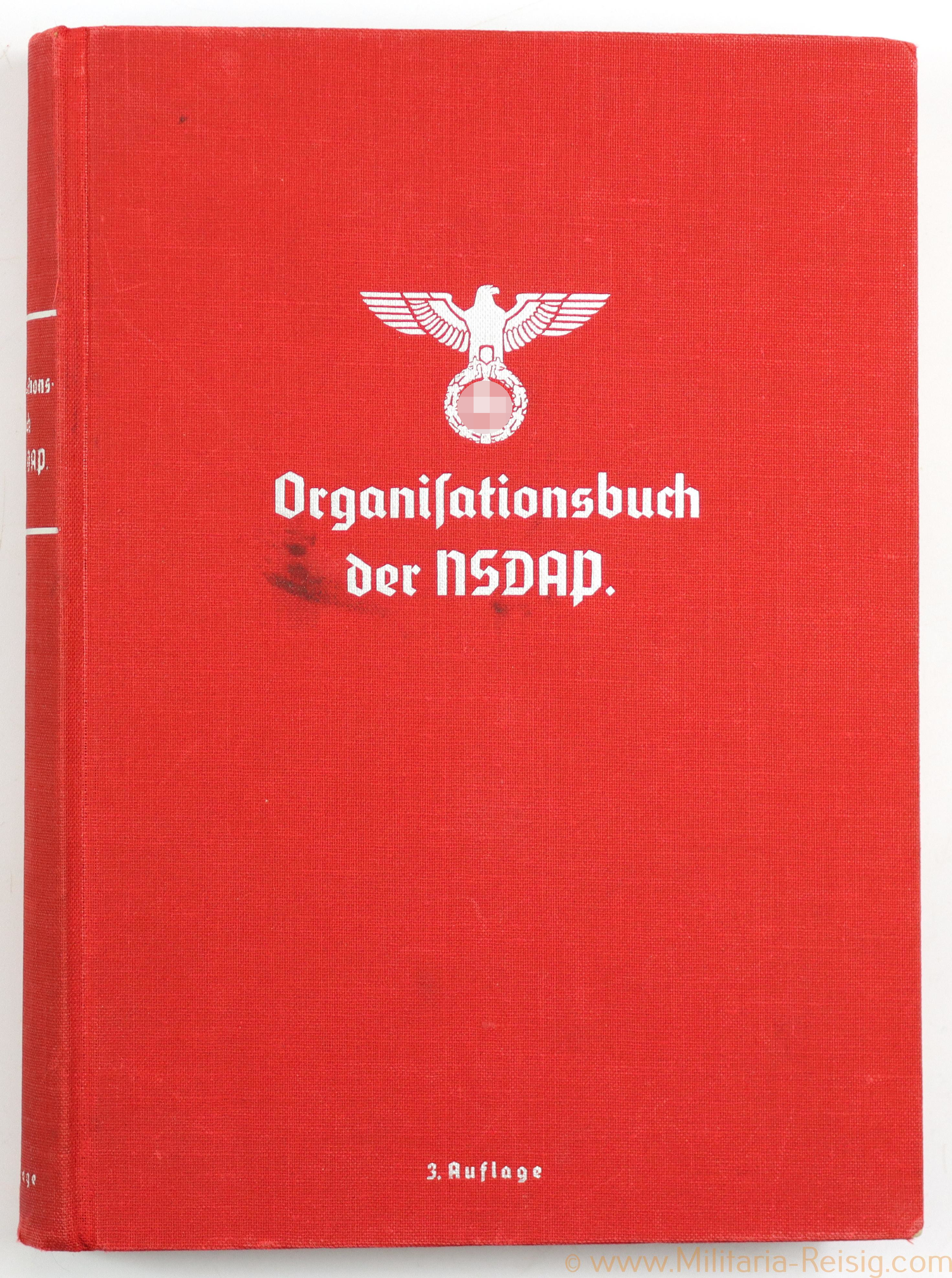 Organisationsbuch der NSDAP 1937 3. Auflage