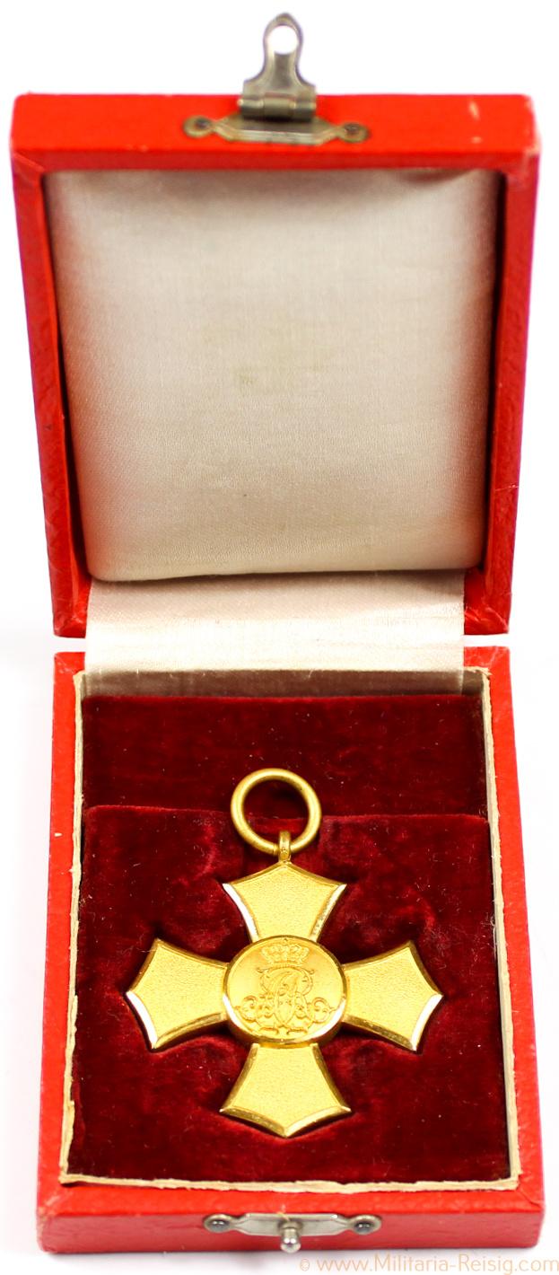 Sachsen, Ehrenkreuz (Allgemeines Ehrenzeichen) 1876 im Etui