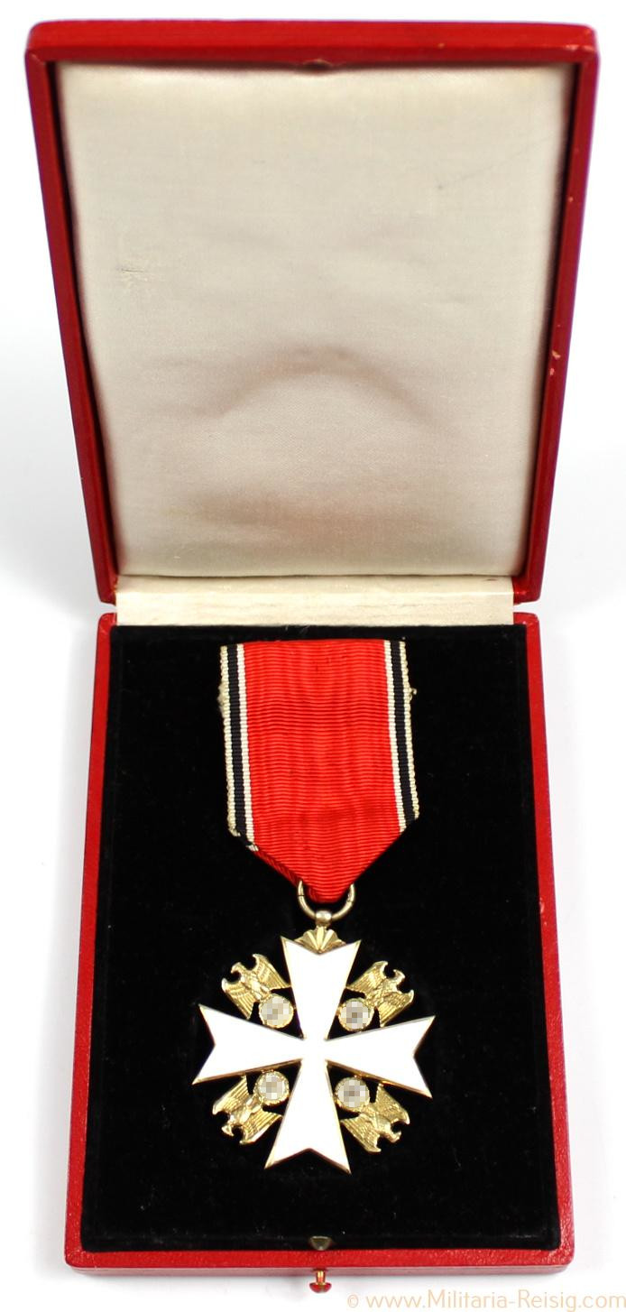 Verdienstkreuz 3. Stufe des Ordens vom Deutschen Adler im Etui, Hersteller 21