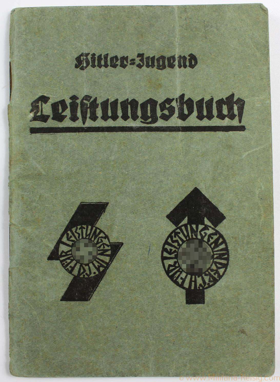 HJ Leistungsbuch Gebiet 26 - Kinderlandverschickung