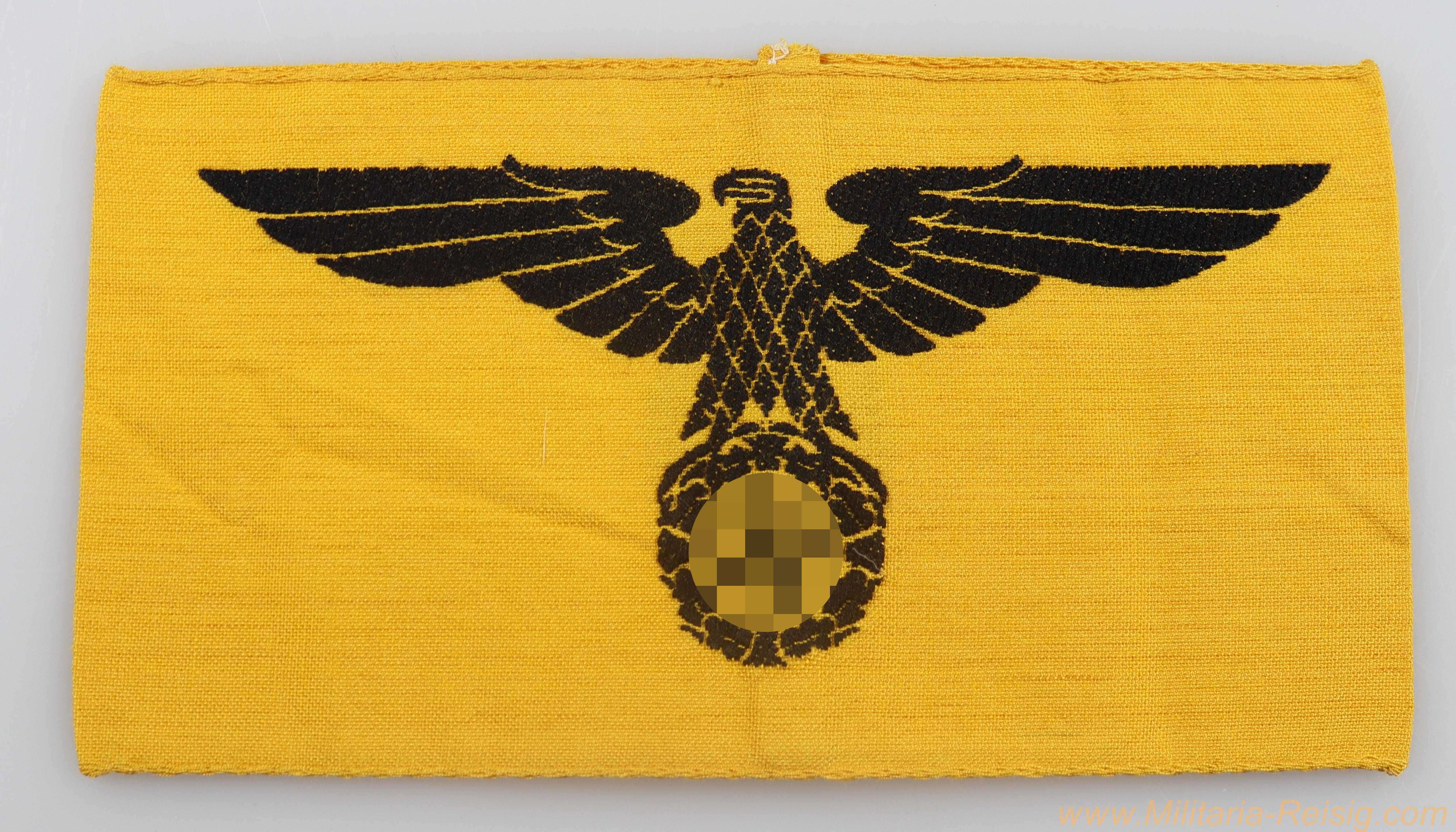 Wehrmacht Armbinde für Zivilangestellte 