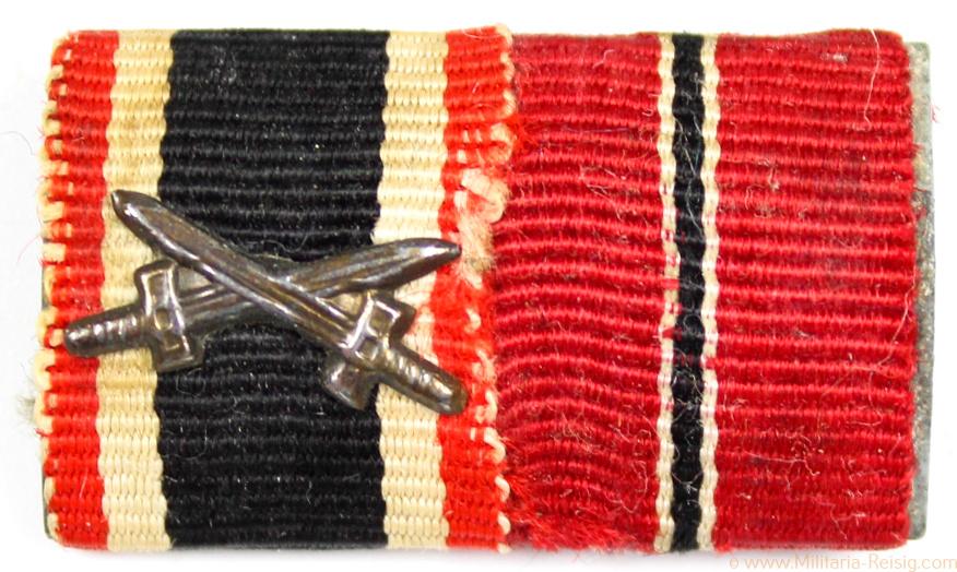 2er Bandspange - KVK u. Ostmedaille