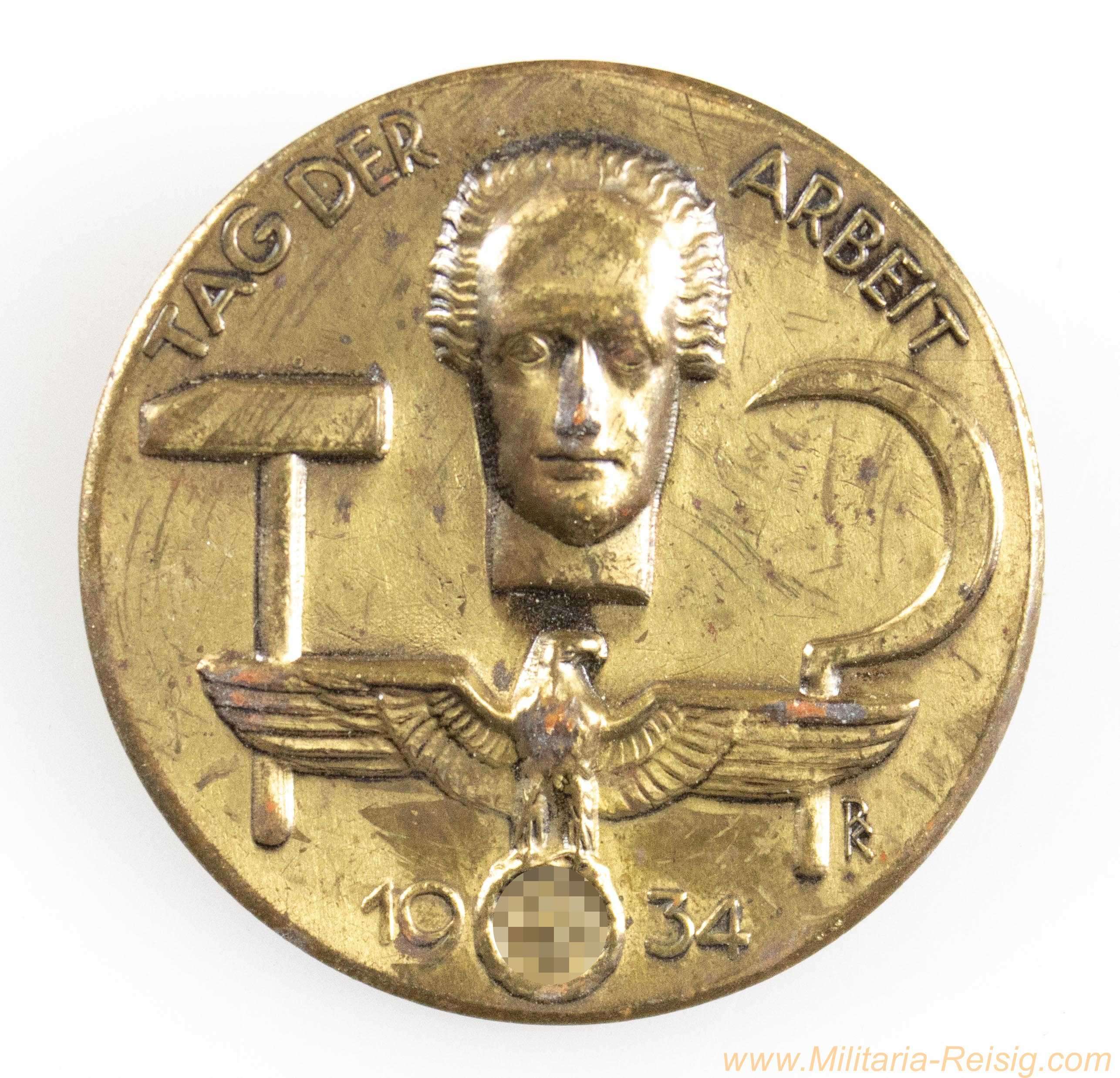 Abzeichen Tag der Arbeit 1934