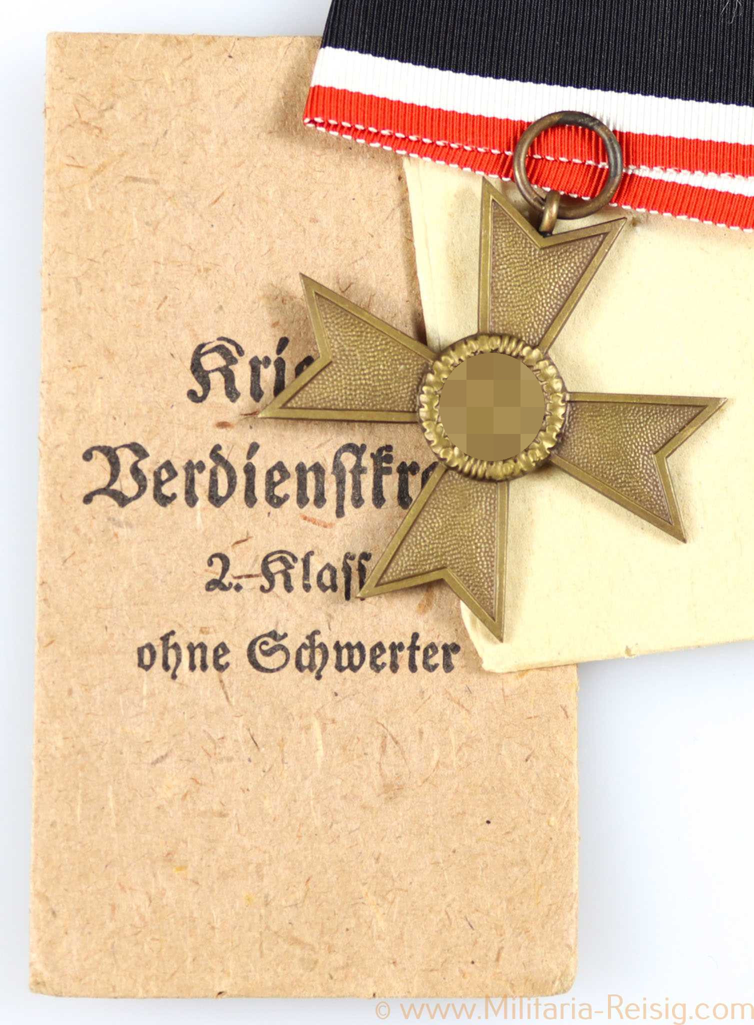 Kriegsverdienstkreuz 2. Klasse 1939, Hersteller Deschler & Sohn, München