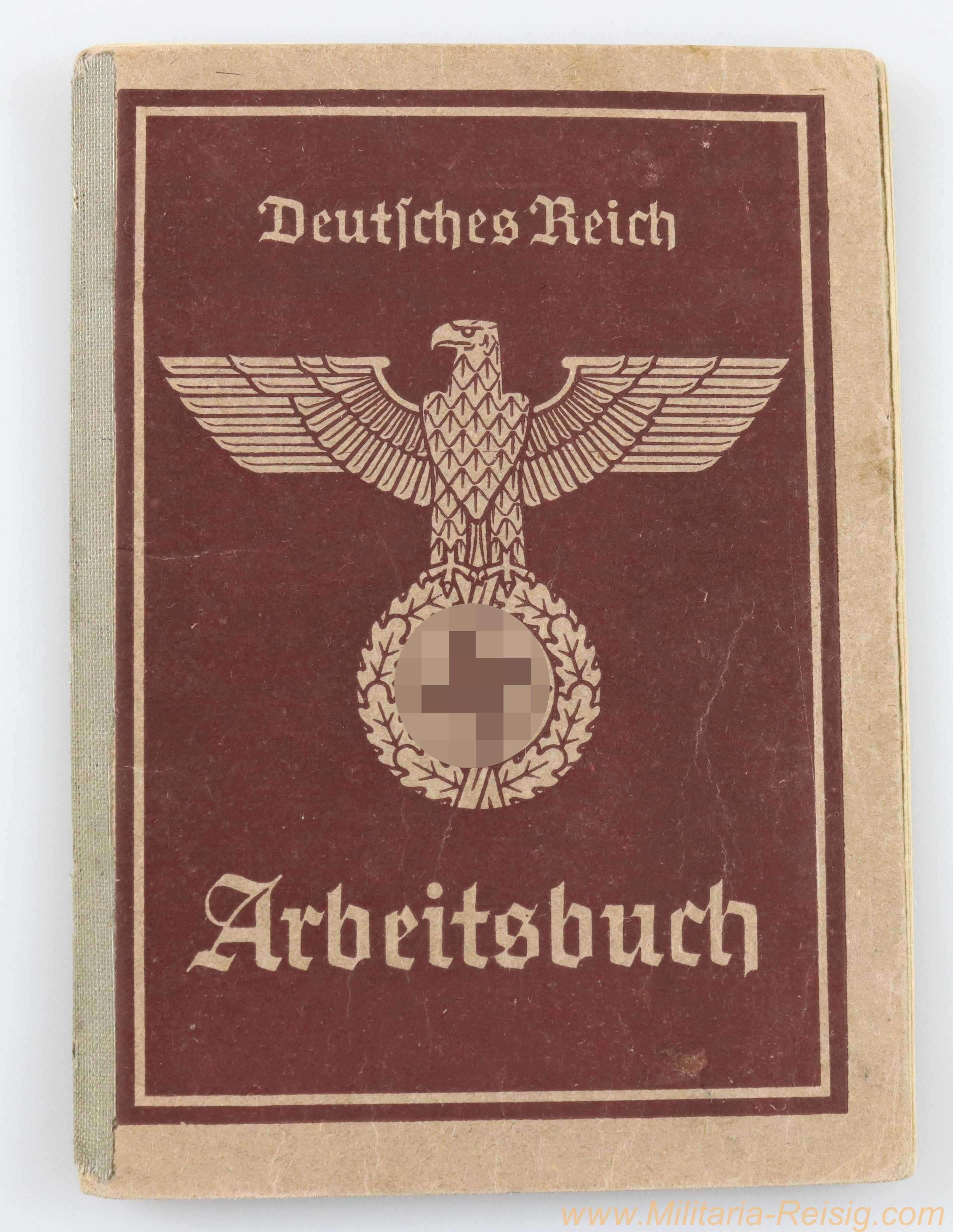 Deutsches Reich Arbeitsbuch