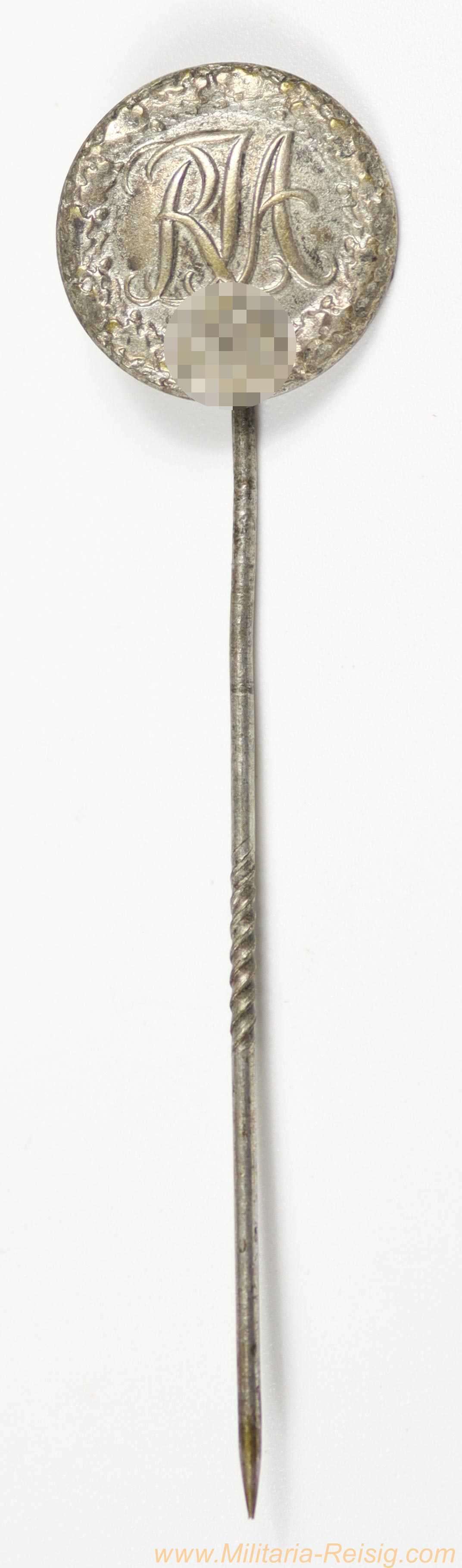 Anstecknadel Reichsjugend - Hersteller H. Wernstein, Jena-Löbstedt, 15 mm