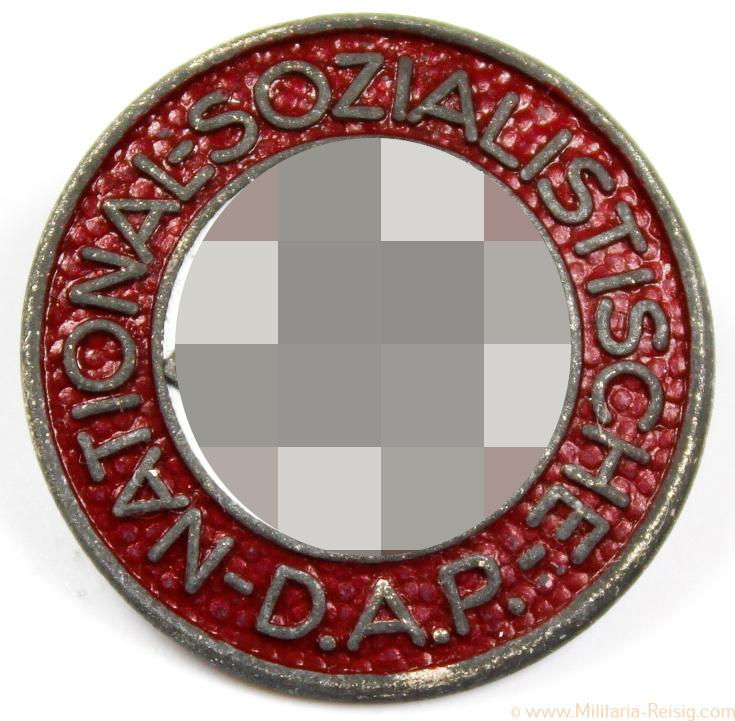 NSDAP Parteiabzeichen, Herst. RZM M1/128 (Eugen Schmidhäußler, Pforzheim)