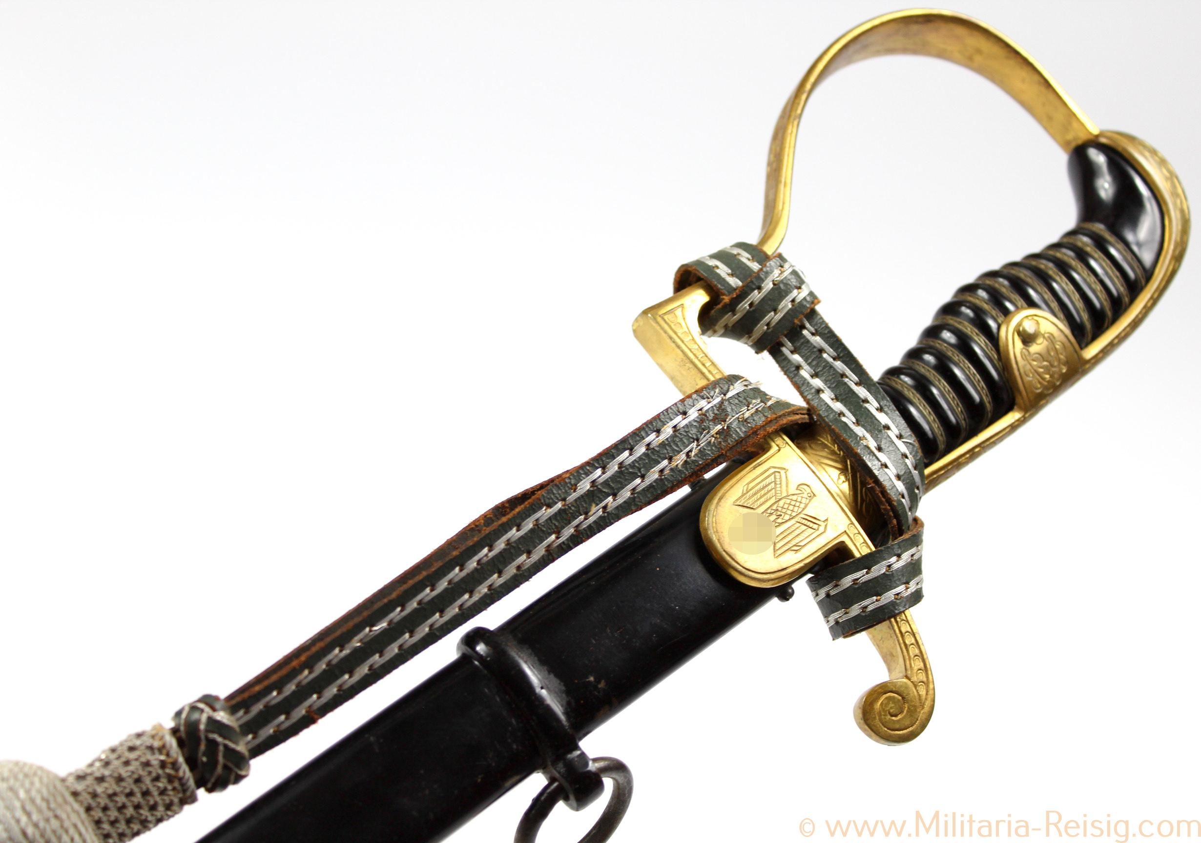 Wehrmacht Säbel für Offiziere, Herst, Robert Klaas, Solingen