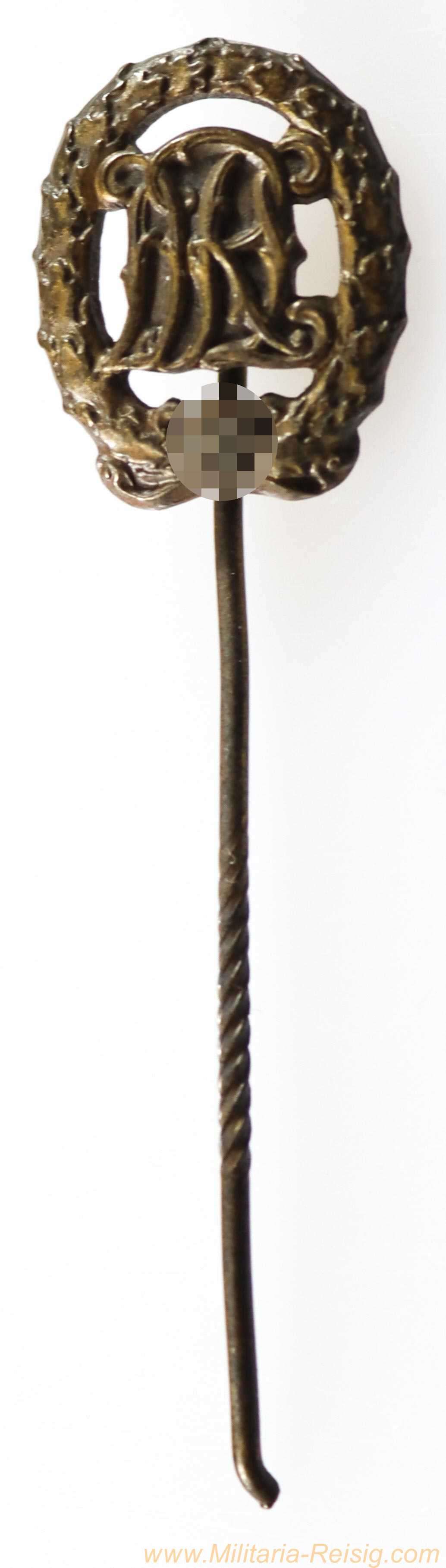 Anstecknadel DRL Deutsches Reichssportabzeichen in Bronze