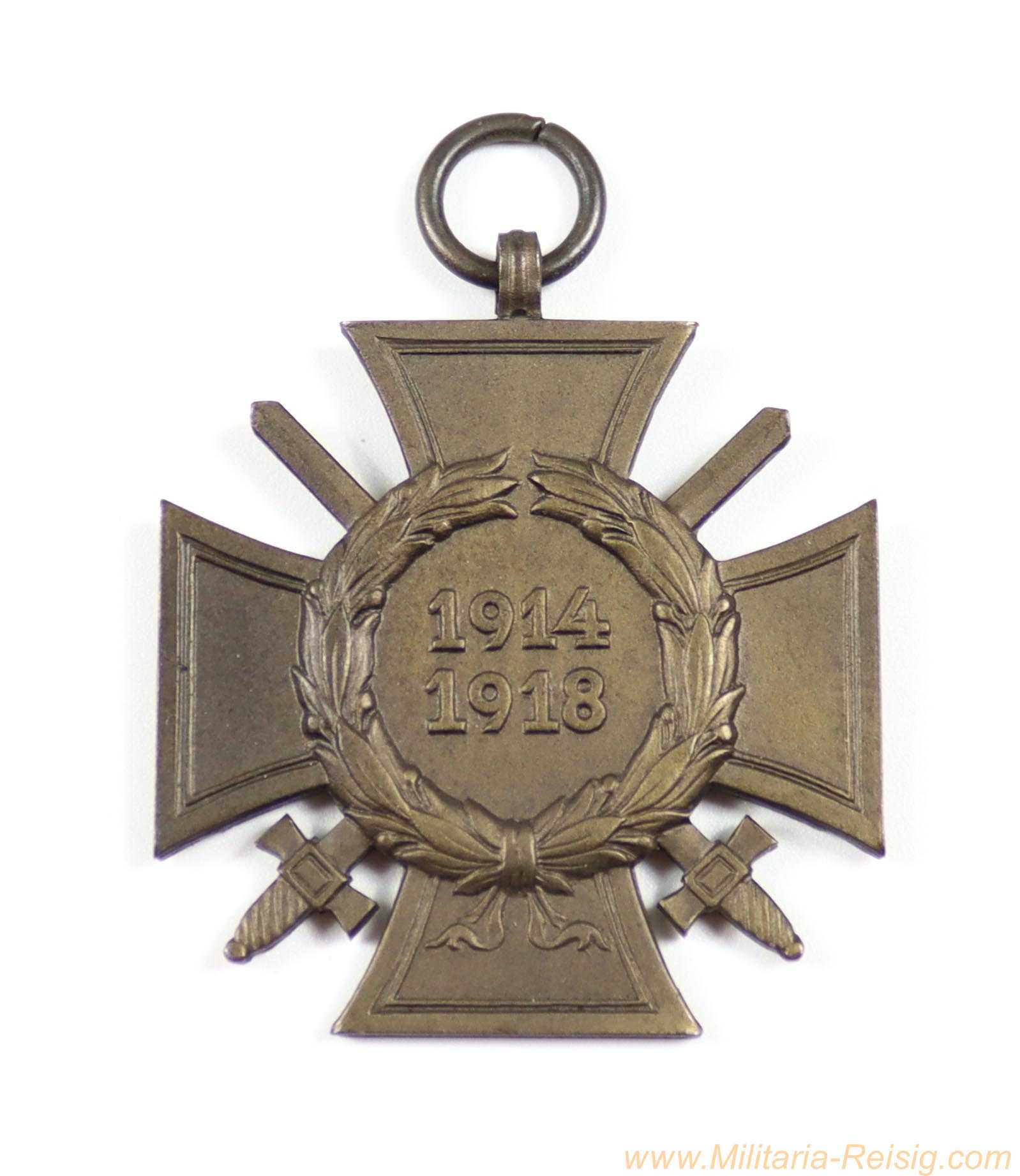 Ehrenkreuz für Frontkämpfer 1914/1918, Hersteller "G1" 