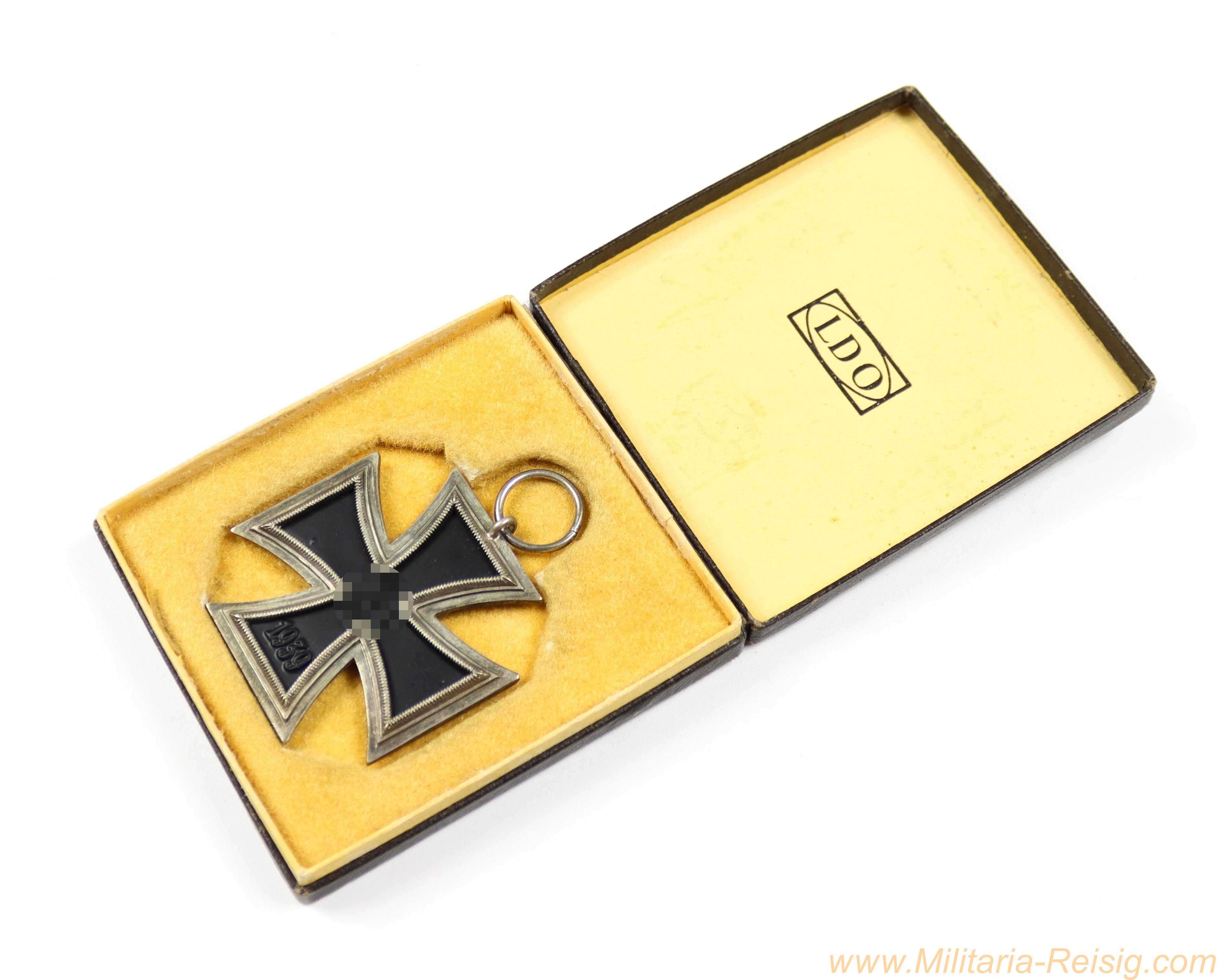Eisernes Kreuz 2. Klasse 1939 im LDO-Etui, 2. Form – Rudolf Souval, Wien "L/58"