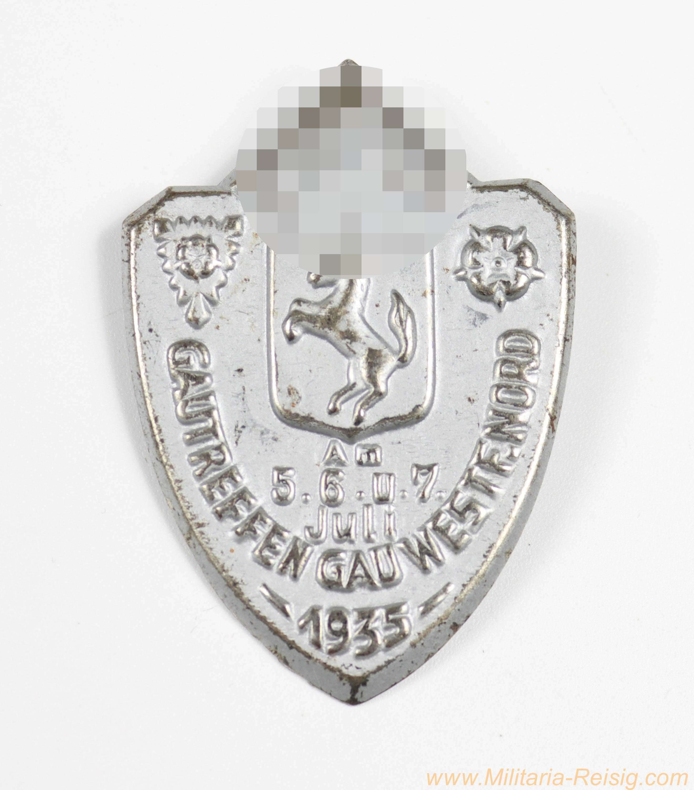 Abzeichen Gautreffen Gau Westf.-Nord 1935