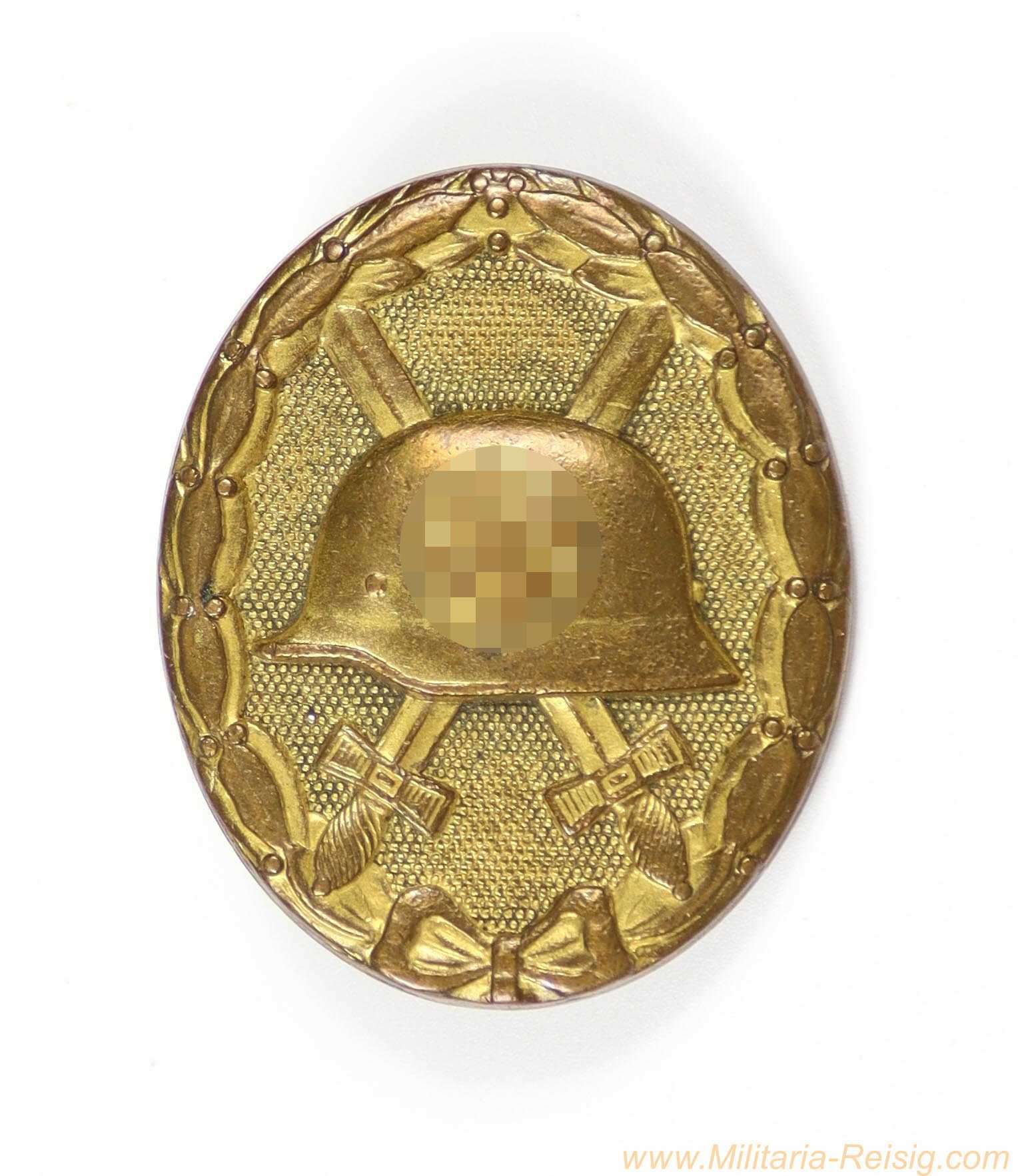 Verwundetenabzeichen in Gold 1939 – Hersteller Hauptmünzamt Wien