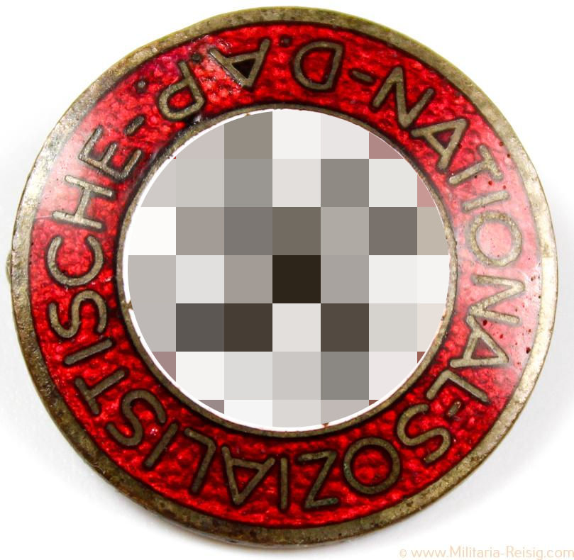 NSDAP Parteiabzeichen, Herst. RZM M1/62 (Gustav Hähl, Pforzheim)