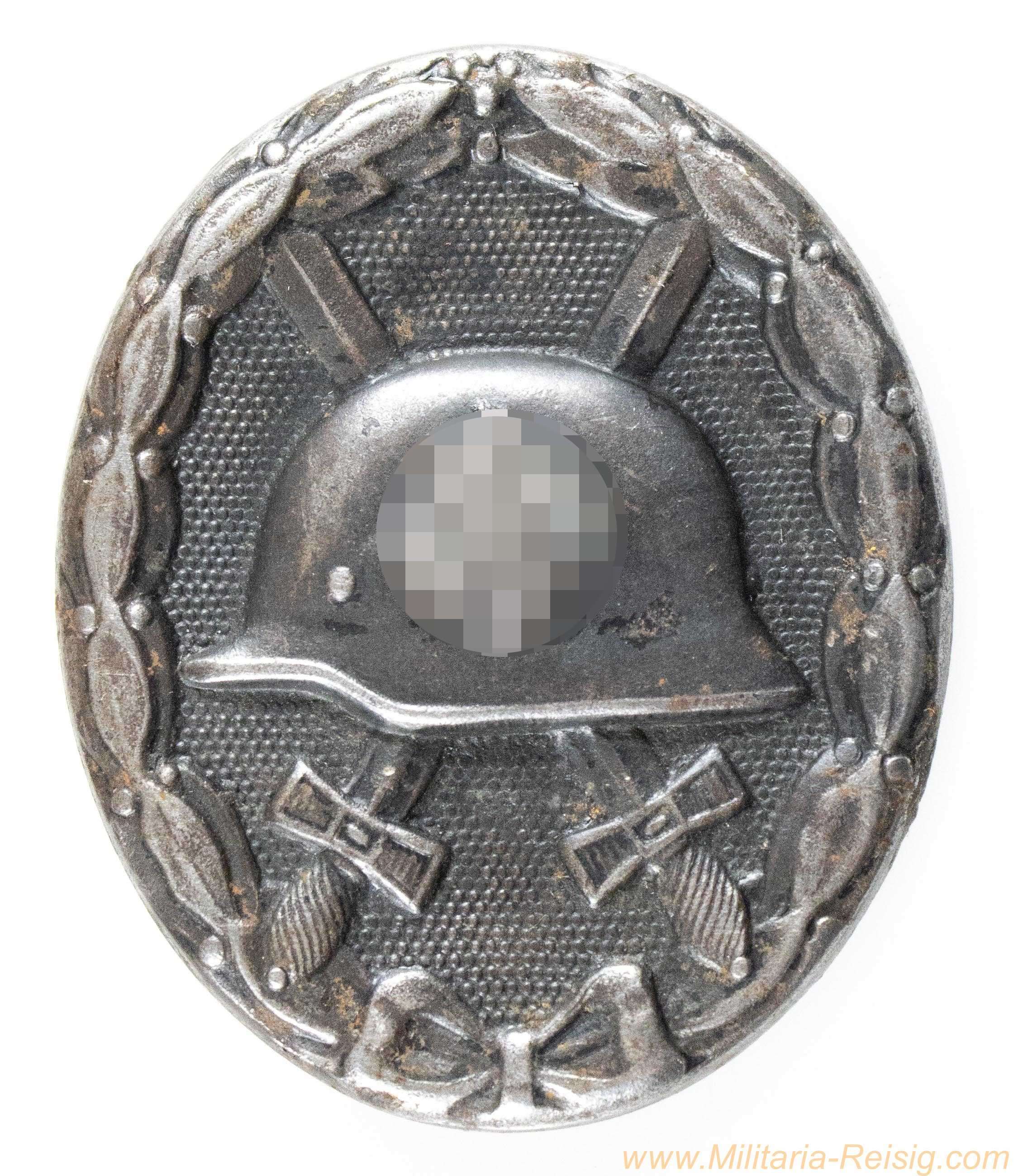 Verwundetenabzeichen in Schwarz, Hersteller 117