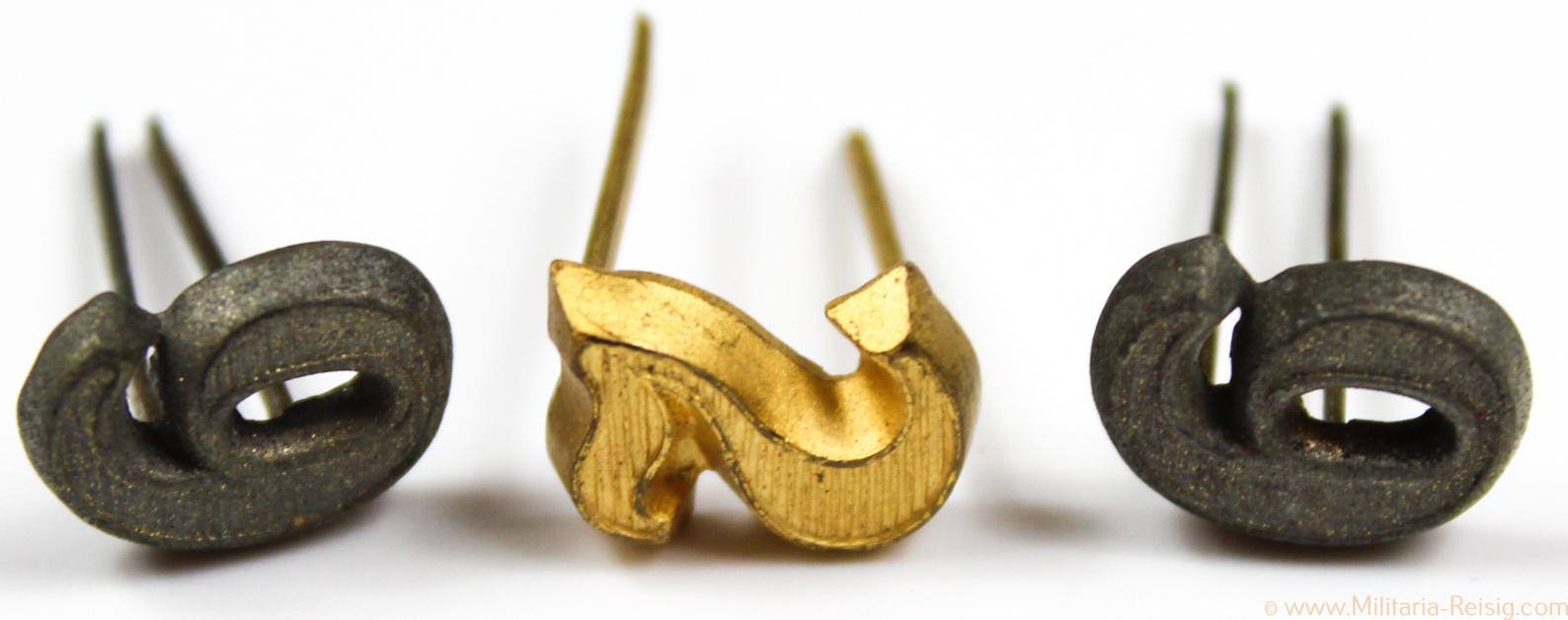 Schulterklappen Zahlen Nr. "2" und 2x "9"