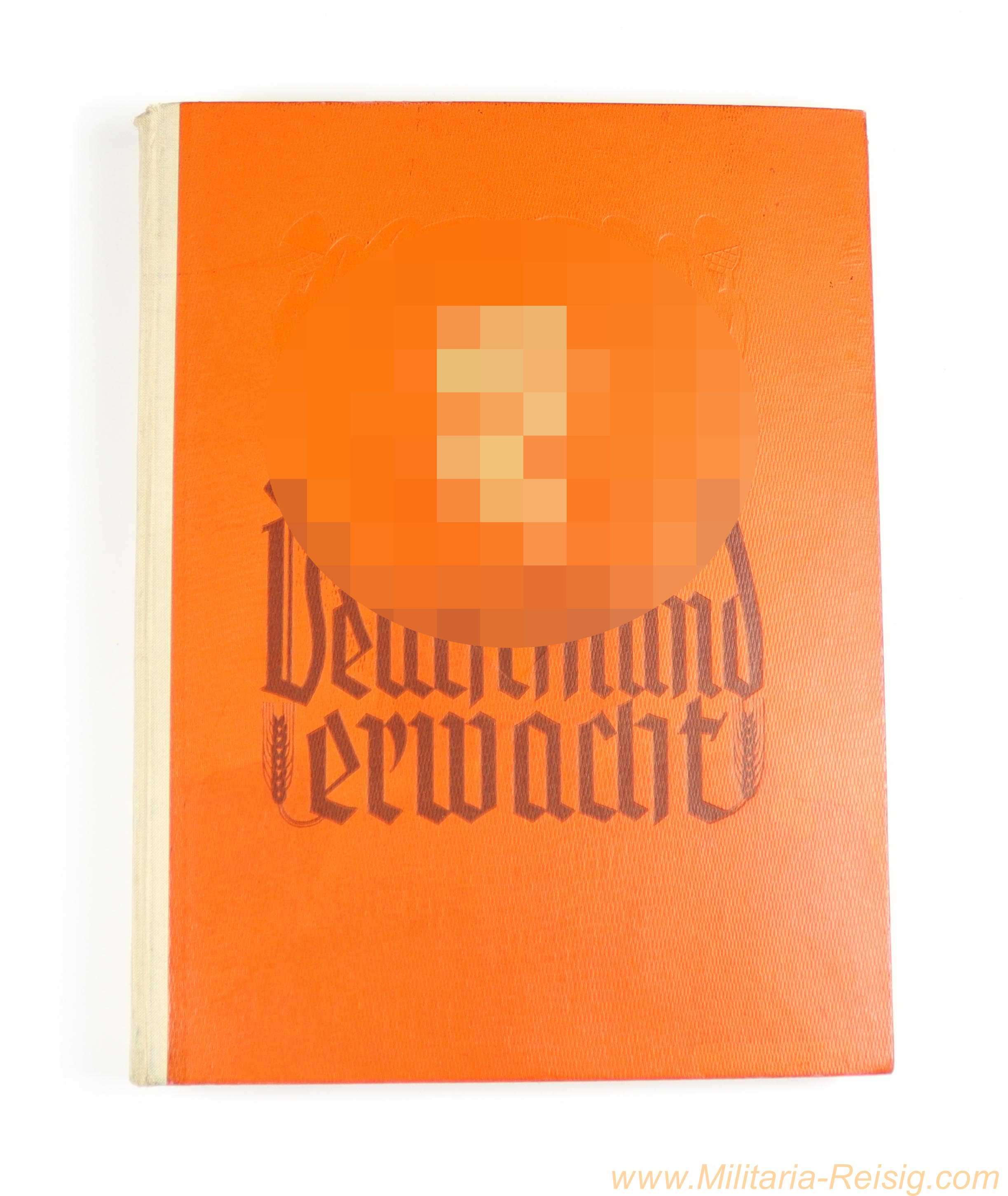 Zigarettenbilderalbum "Deutschland erwacht" – komplett mit Panoramabild